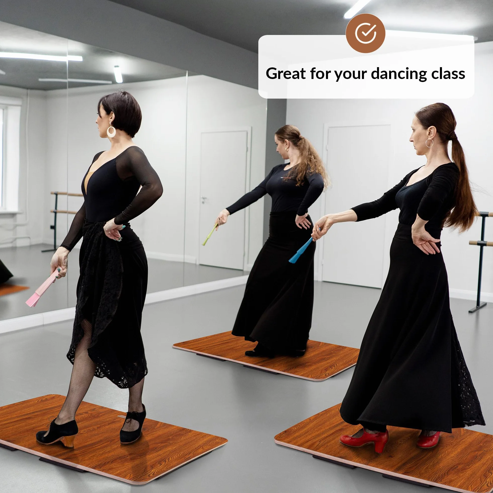 Tablón para Tap Dance | Tablón de Baile Tap Portátil | Suelo de Baile Acolchado para Cualquier Superficie | Suelo de Práctica para Tap Dance para Casa y Estudio | Ideal para Bailarines Percusivos