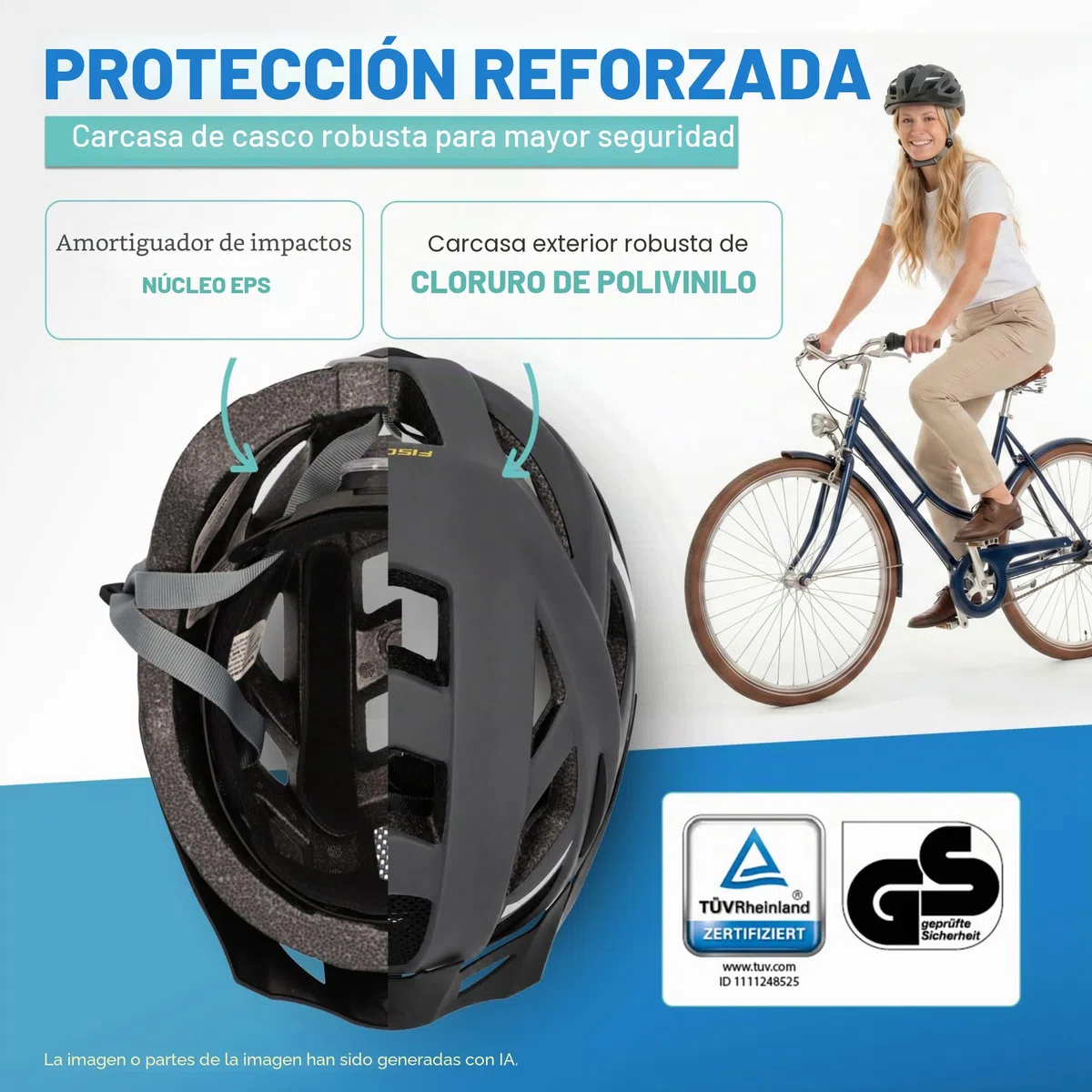 Fischer Urban Levin Bicicleta Casco