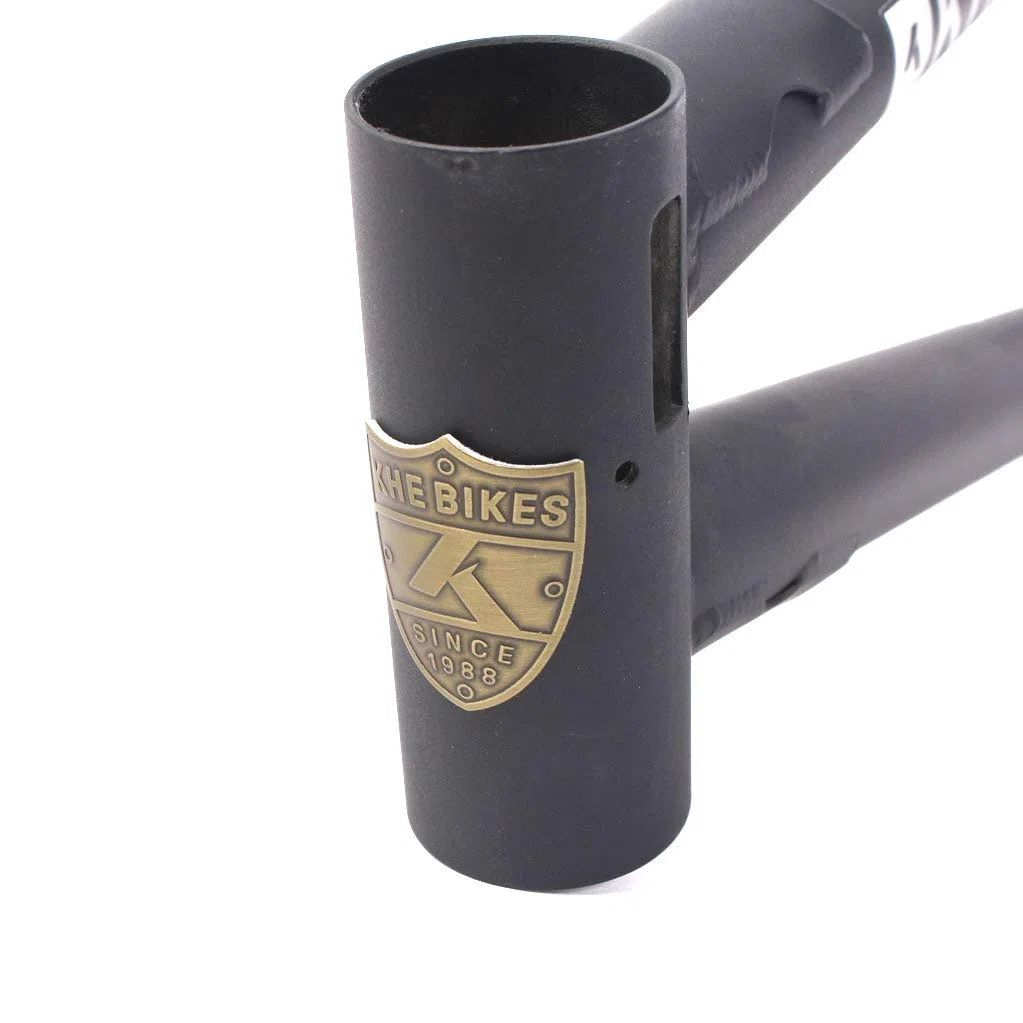 KHE BMX Frame Cope 50.8 cm Negro Mate Tubo Superior Longitud 20.6 Pulgadas Solo 2.5 kg US BB