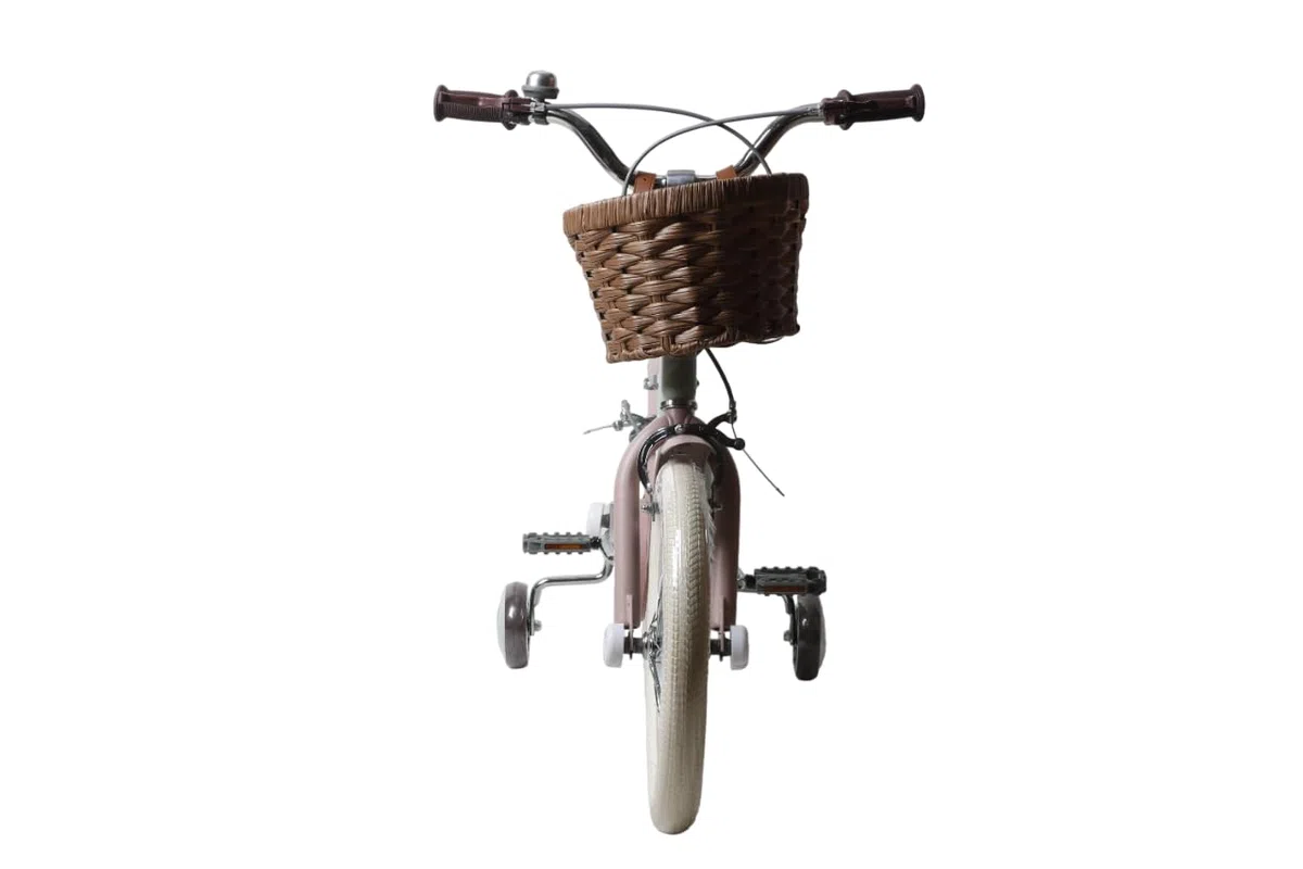 Antonella - Bicicleta para niña de 4 a 6 años con Cesta, tamaño 16"