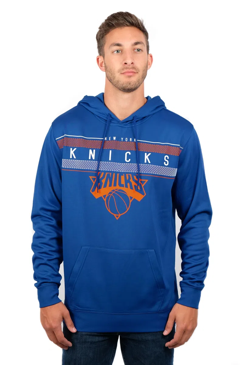 UNK NBA - Sudadera con capucha y forro polar para hombre, color gris