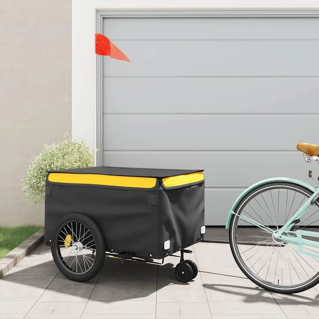 vidaXL Remolque para Bicicletas remolques para Bicicletas Remolque de Carga para Bicicletas