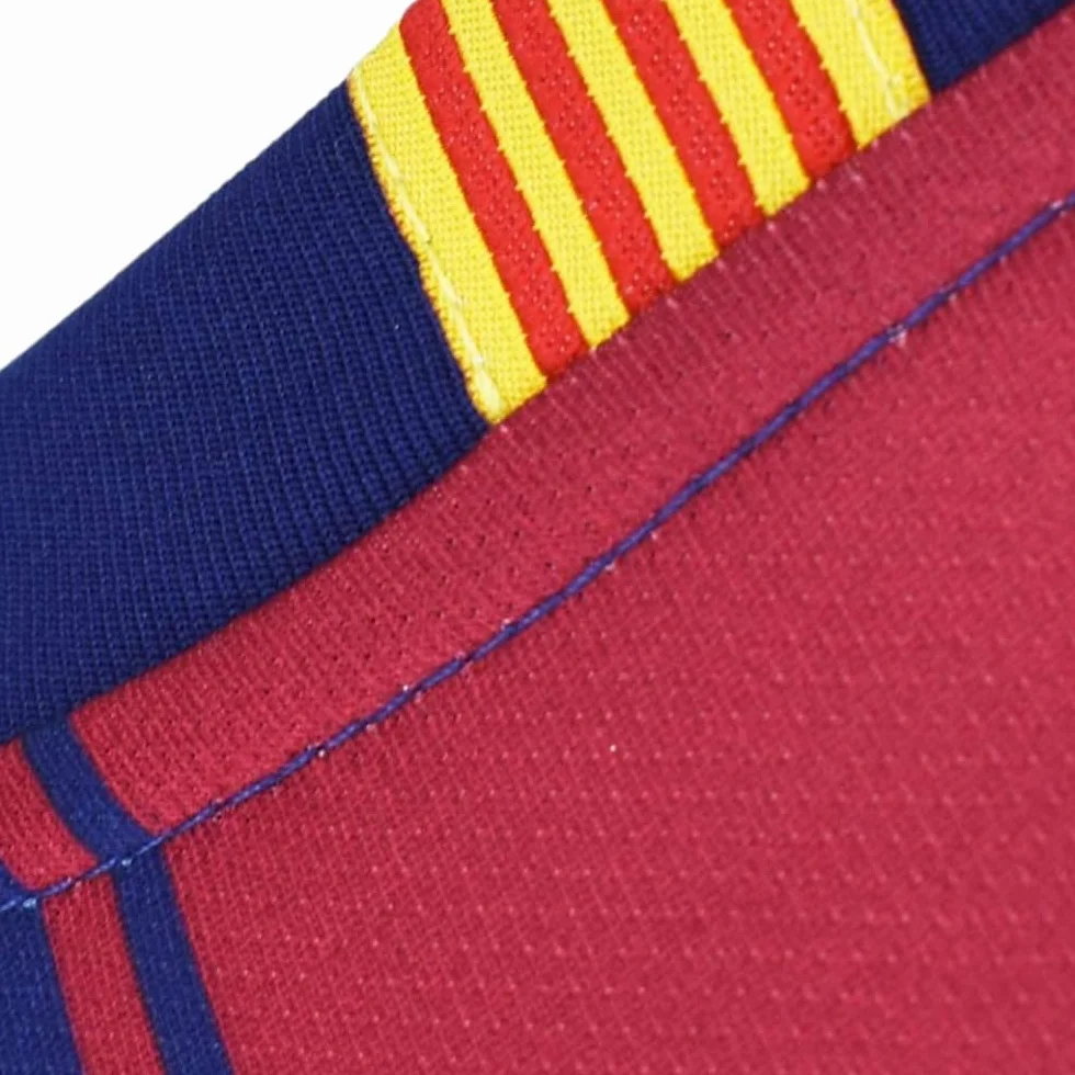 FC Barcelona Camiseta Blaugrana Primera Equipación Adulto Temporada 25/26, Réplica Oficial Pedri, Unisex, Talla M, Cuello Redondo, Poliéster