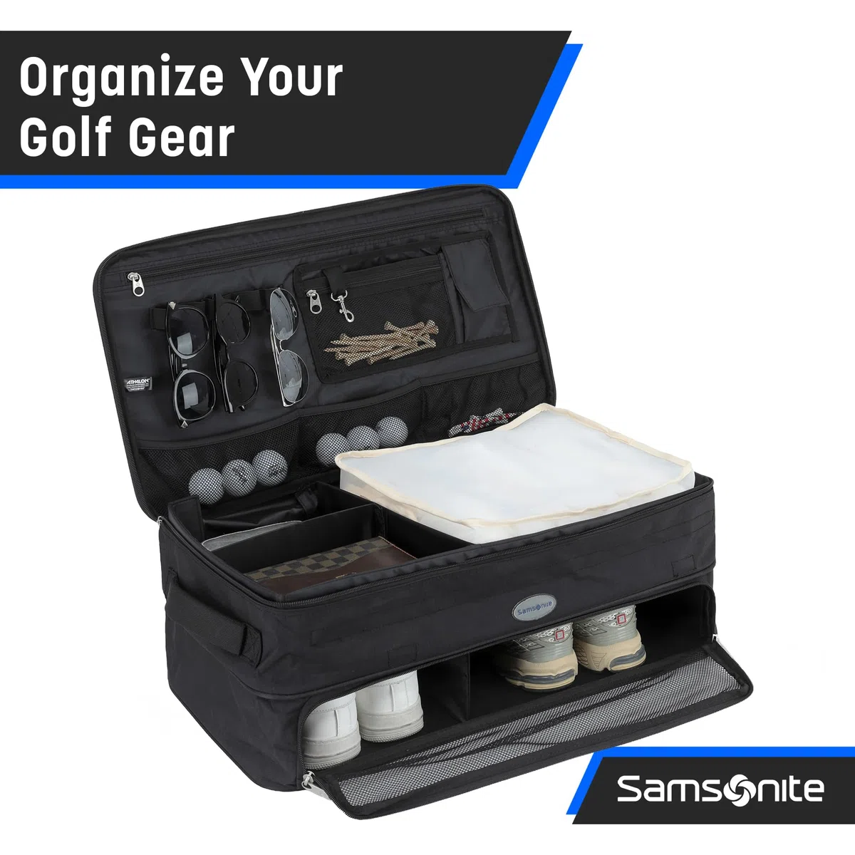Samsonite Expanding Golf Trunk Locker Organizer
