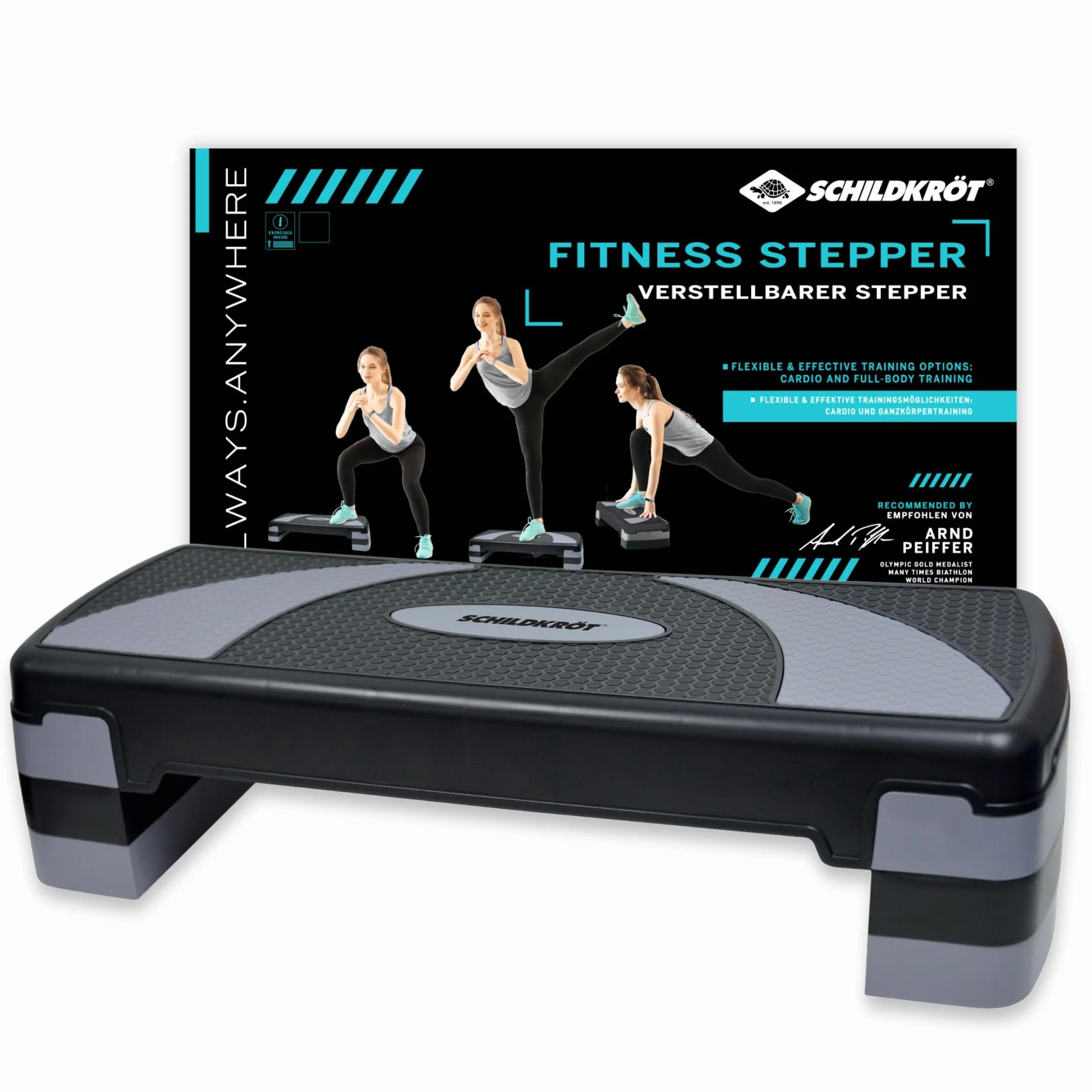 Schildkröt Fitness Fitness Stepper, 3fach h Keine Farbe