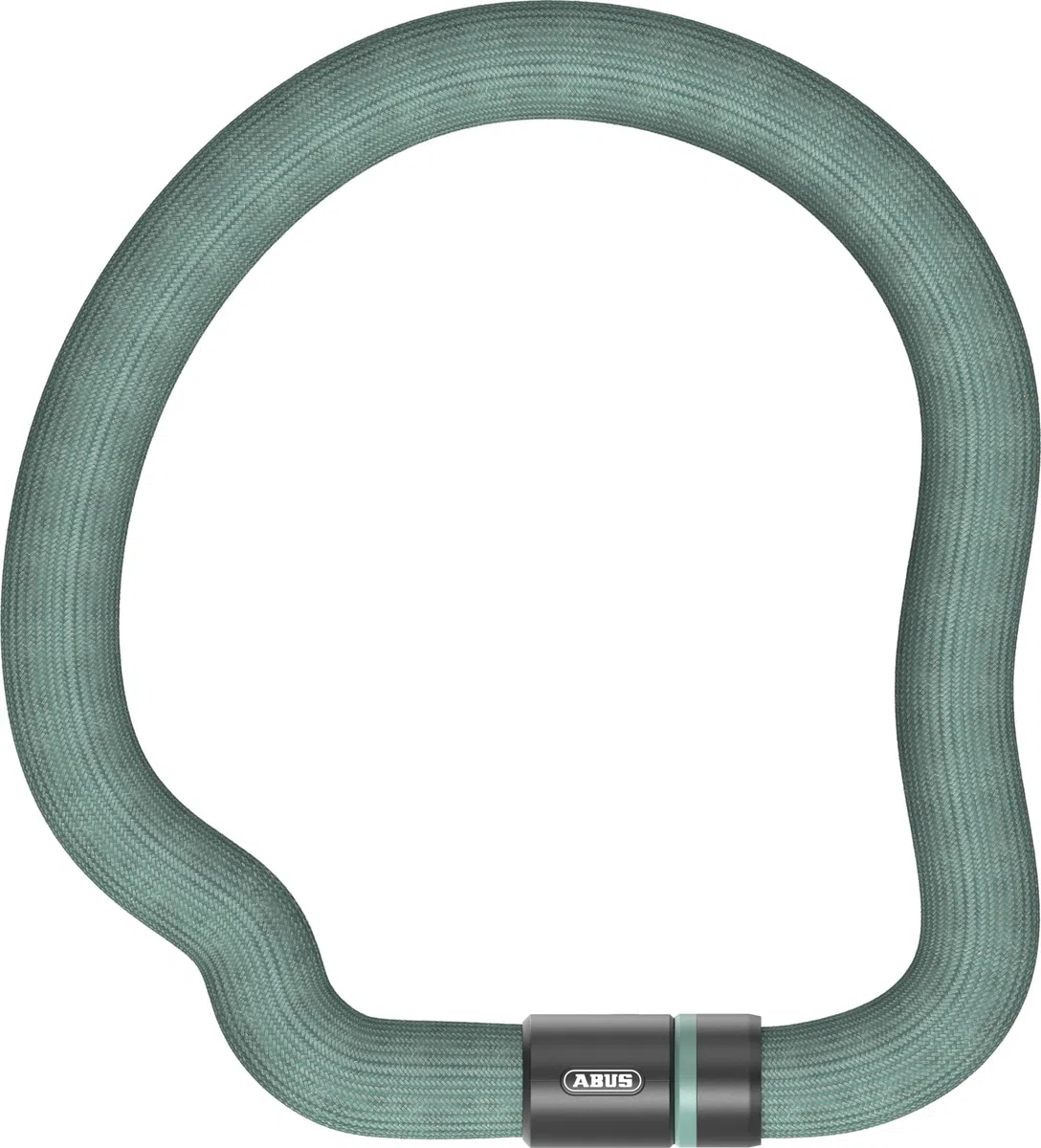 ABUS Candado de cadena Goose Lock - candado de bicicleta flexible, sin traqueteo, de acero templado - 6 mm de grosor - con llave