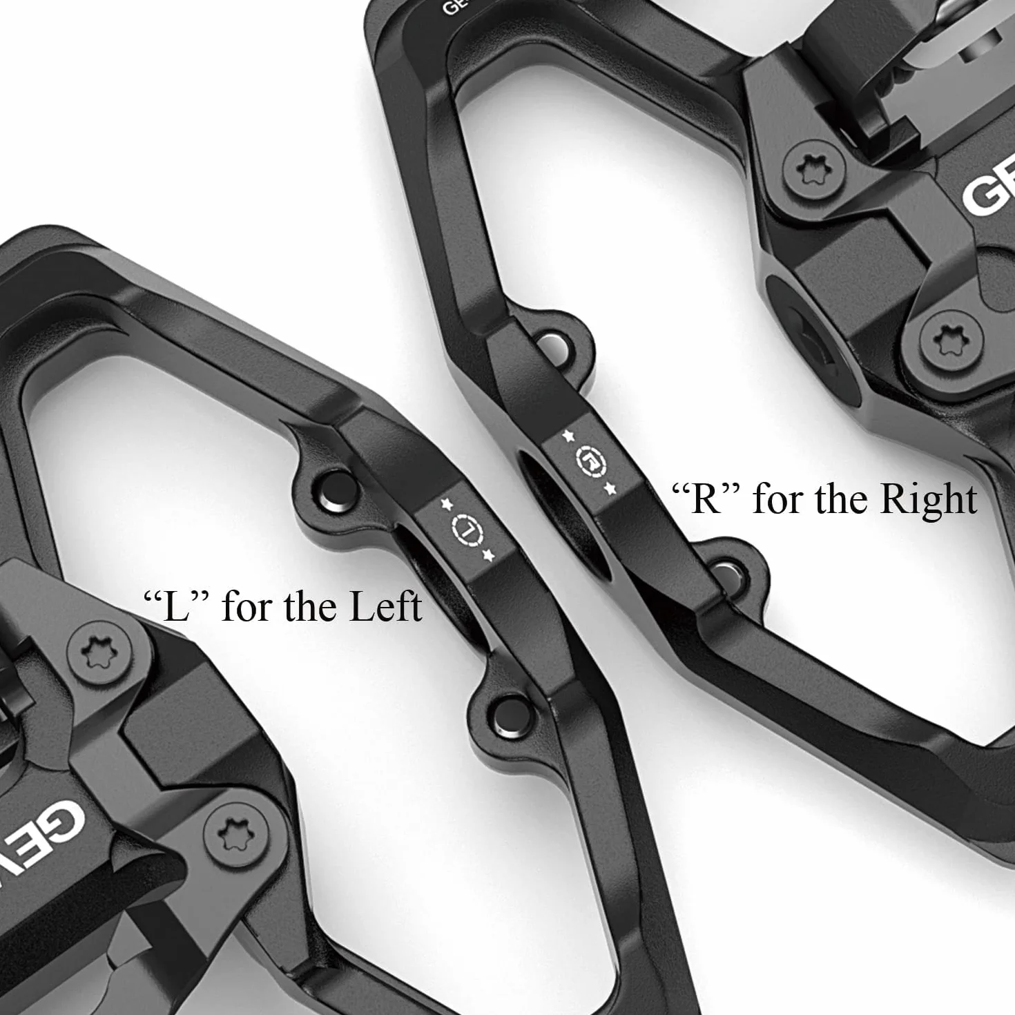 GEWAGE Pedales para Bicicleta de montaña - Pedales Planos para Bicicleta de Doble función y Pedales SPD - Pedales de Plataforma de 9/16" compatibles con SPD para Bicicleta BMX de montaña de Carretera