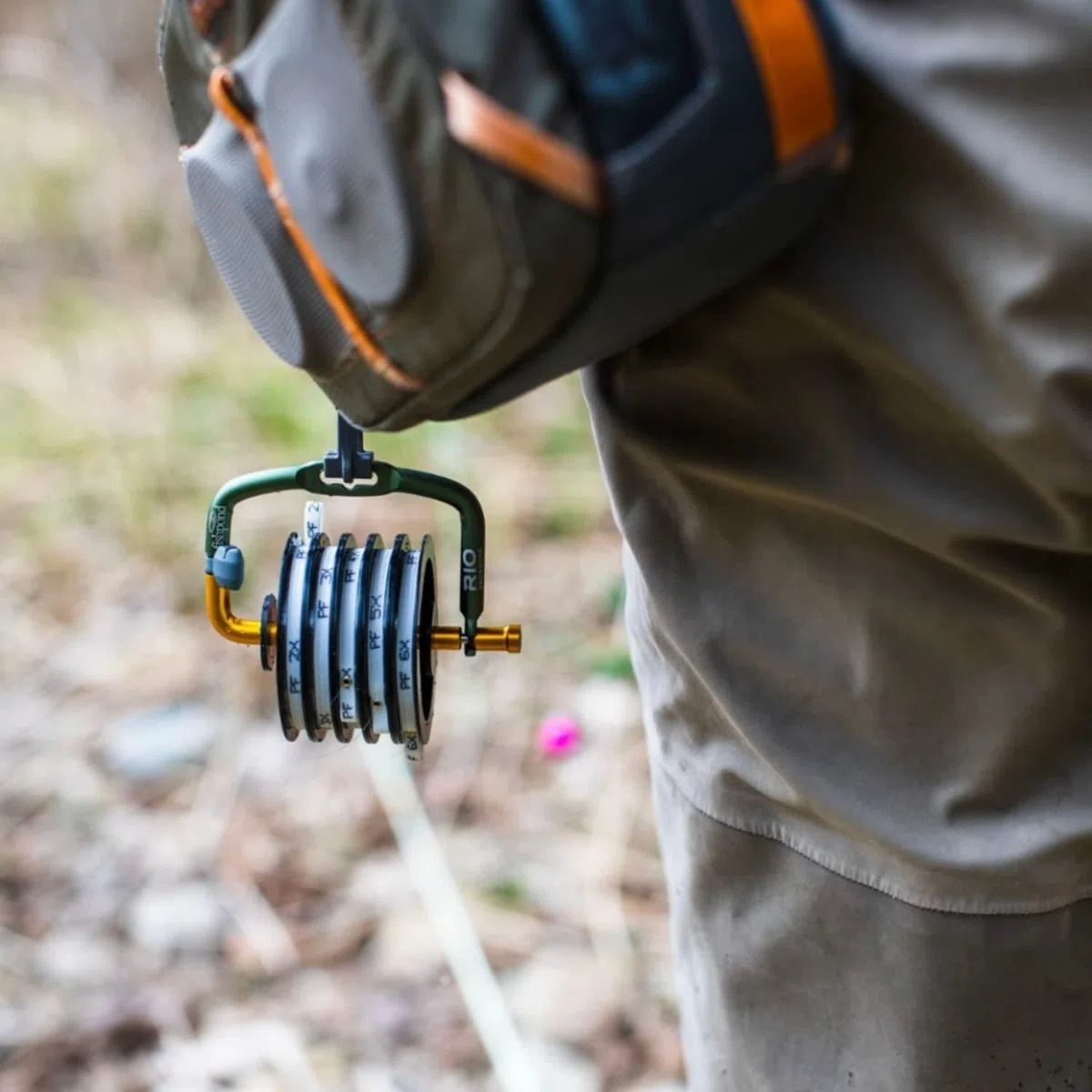 Rio Puerta de Cabeza Tippet para Pesca con Mosca con Aparejos de Pesca PowerfleX-Tippet 2X~6X, Transparente