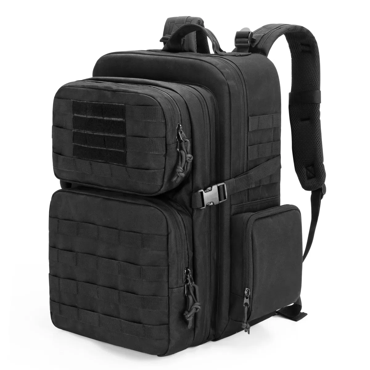 Damero Mochila Táctica Trauma Vide, Molle Bag First Aid Bug Out Bolsa Táctica Médica para Camping,Negro
