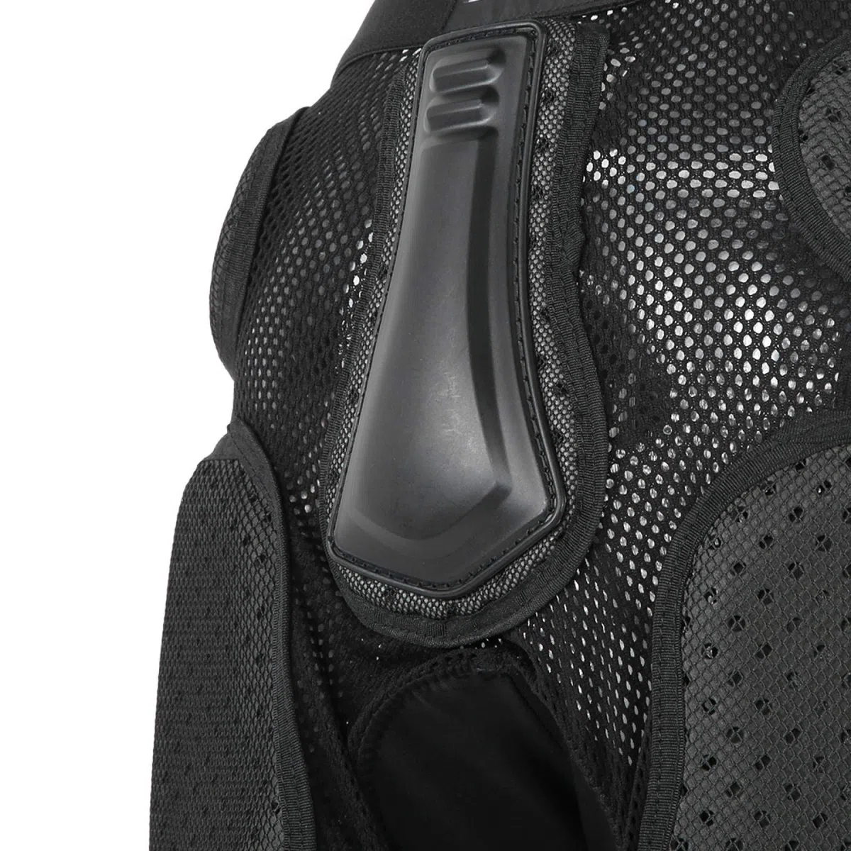 Pantalones Cortos de Ropa Interior para Ciclismo de Bicicleta, Pantalones Cortos Acolchados 3D, Protección para Cadera Y Trasero, Doble Protección para Cadera Protectora, Ciclismo de Coxis(Negro L)
