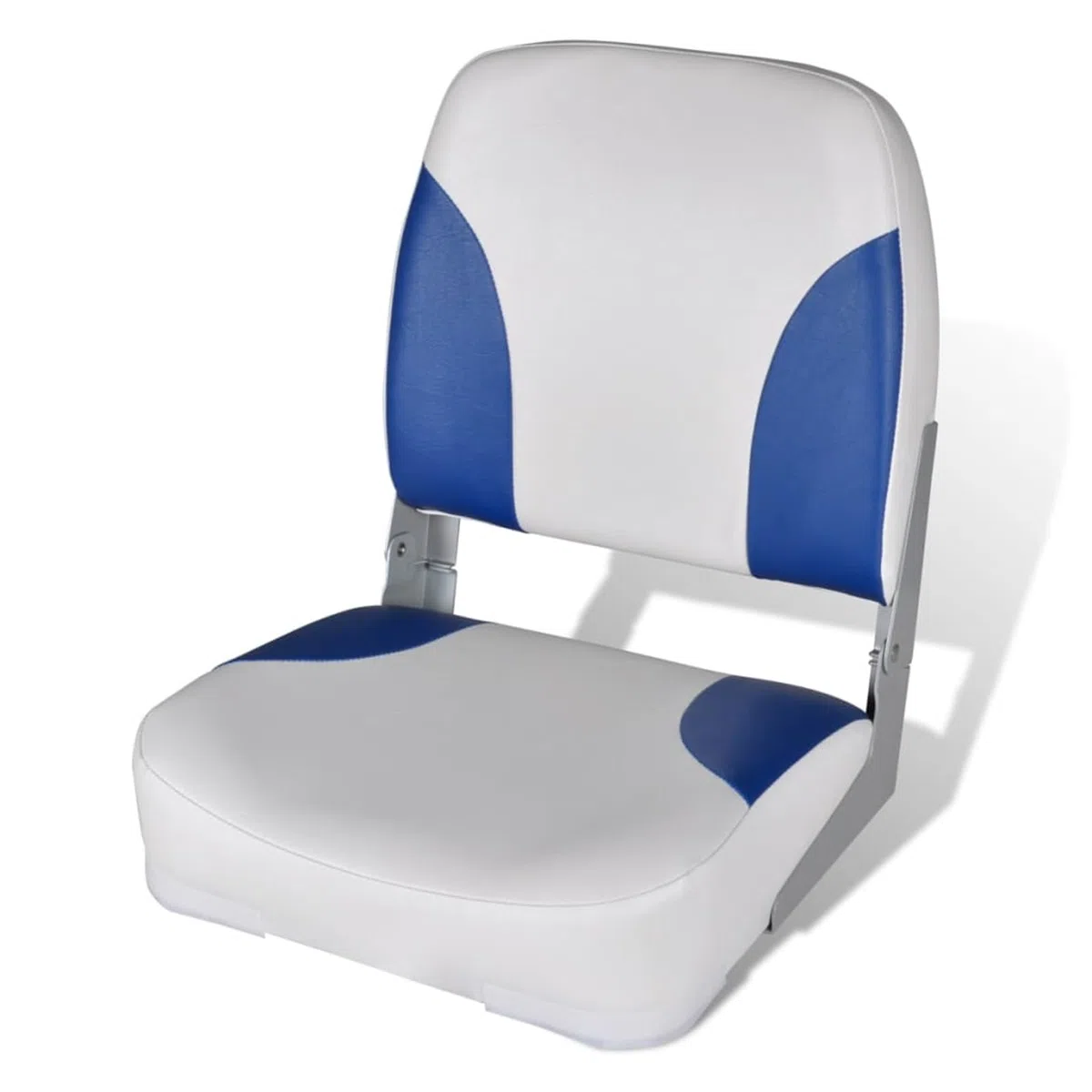 Homgoday Decoración de muebles, asiento para barco con respaldo plegable y cojín 41 x 36 x 48 cm, muebles de interior/exterior para salón, oficina