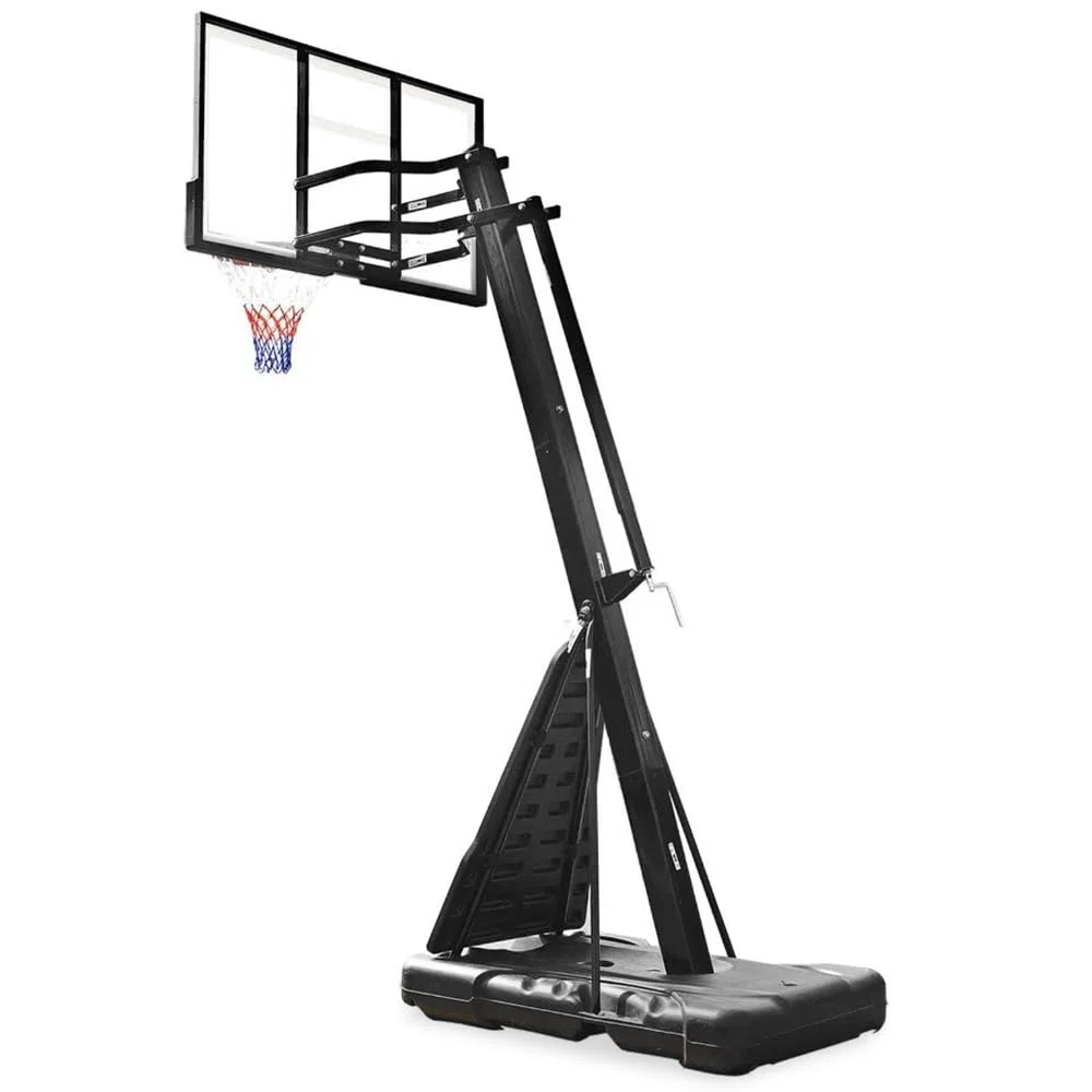 Raycool Canasta de Baloncesto Stars 790 para Adultos | Ajustable 2,30-3,05m, Base Poliuretano 160kg, Aro Amortiguado, Tablero Policarbonato
