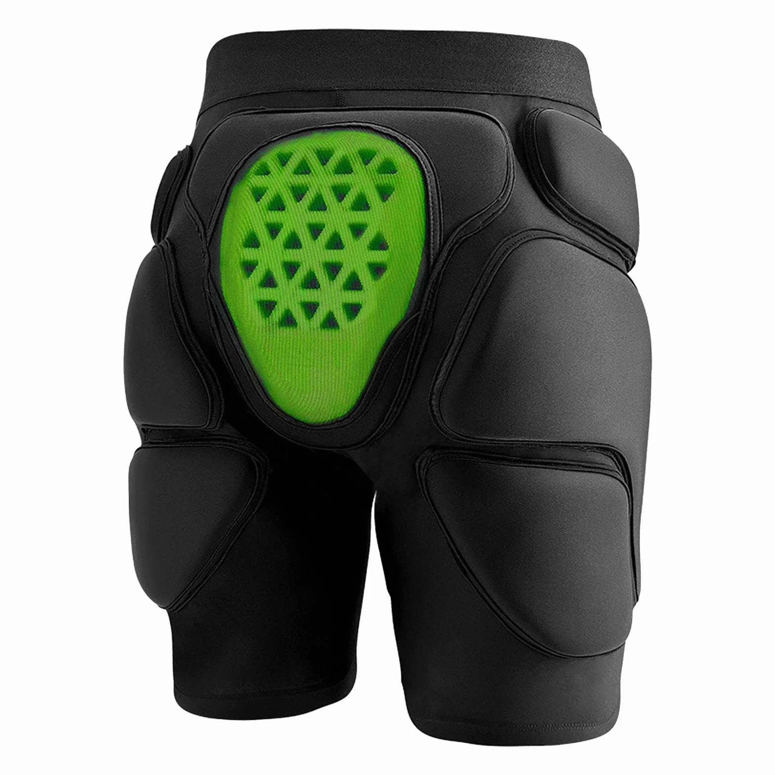 POENVFPO Almohadilla de Coxis, 3D Transpirable con 3 Capas de Protección, Pantalones Protectores Ergonómicos para Snowboard, Esquí, Patinaje y Skateboarding