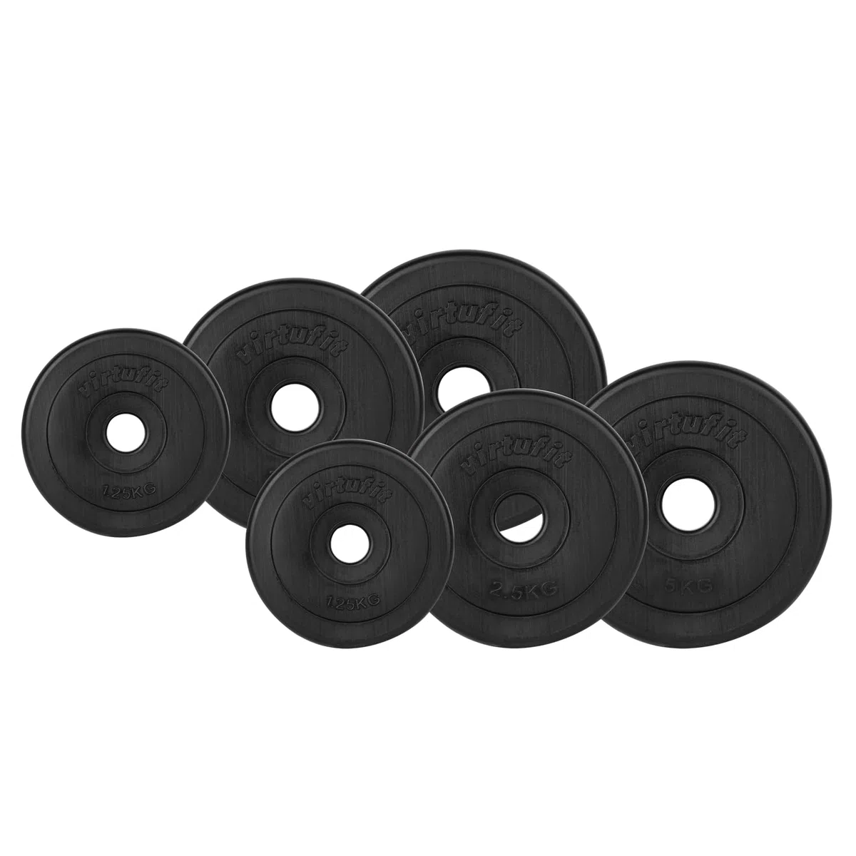 VirtuFit Juego de bombas aeróbicas de goma, 20 kg, multicolor
