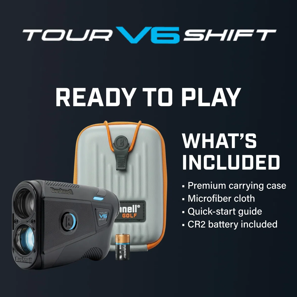 Bushnell Golf Tour V6 Shift Negro