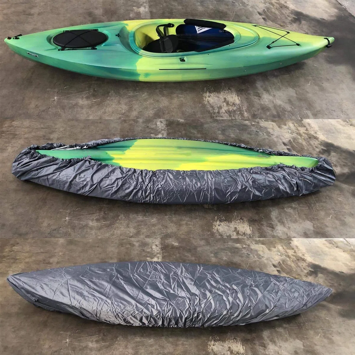 Cubierta para Canoa Cubierta Universal Profesional para Almacenamiento de Kayak Impermeable Resistente A Los Rayos UV Protección contra El Polvo para 4,1-4,5 M