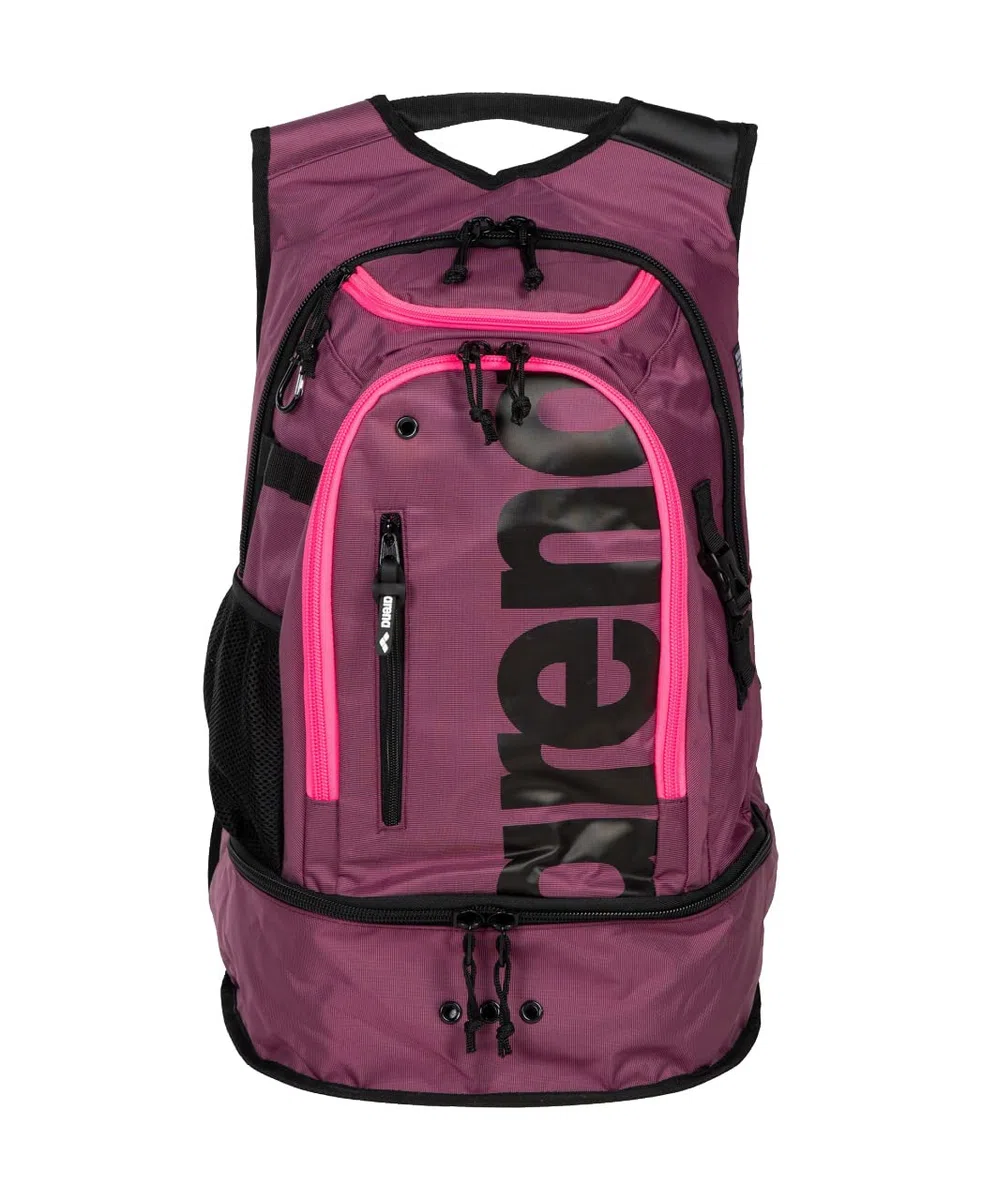 Arena Fastpack 3.0 Bolsa Deportiva para Natación, Playa, Gimnasio y Deporte, Bolsa de Viaje de Tejido Hidrófugo con Tirantes Acolchados, Compartimento para Zapatos y Ropa Mojada, 40 L