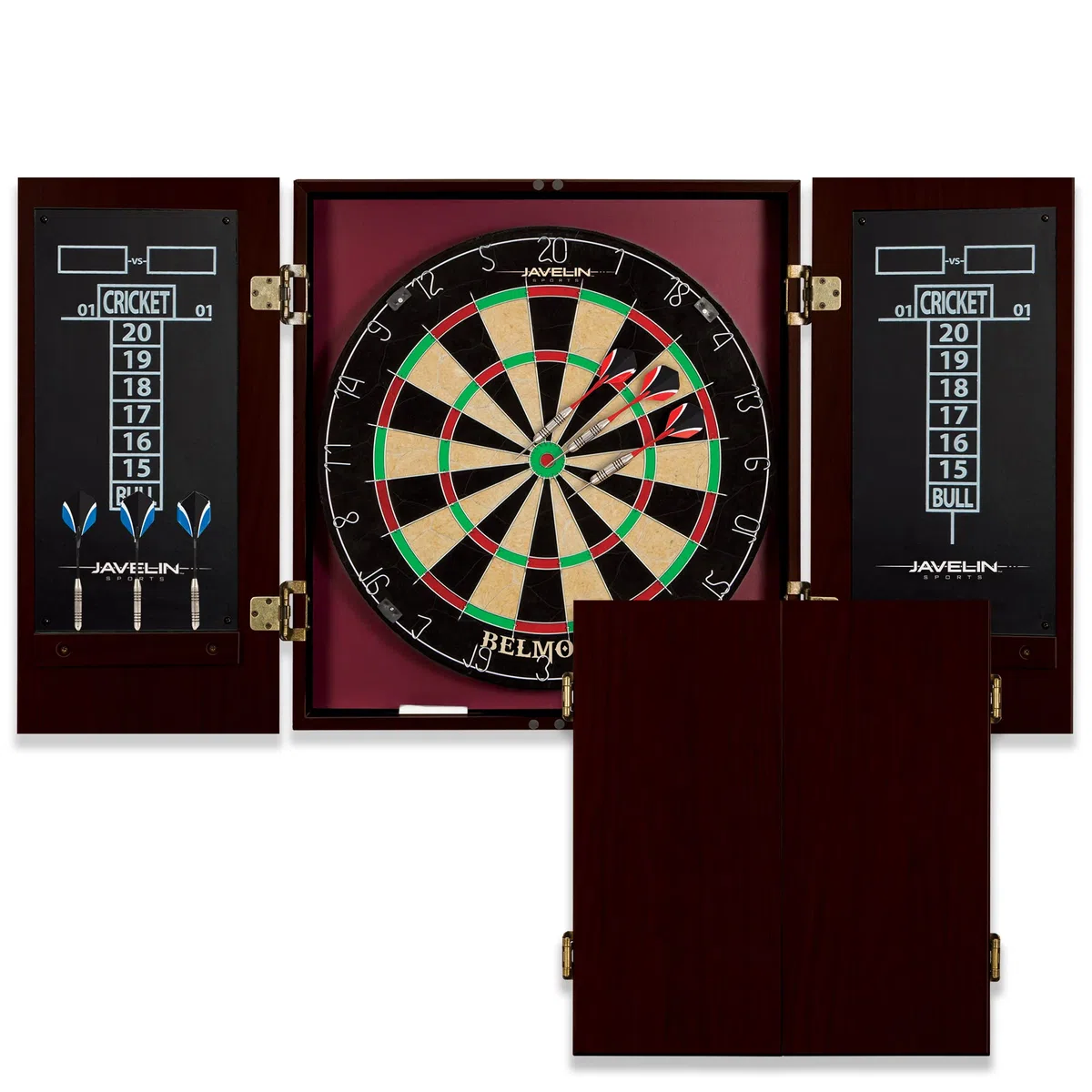 EastPoint Sports Bristle Dartboard and Cabinet Sets- Features Easy Assembly - Complete with All Accessories