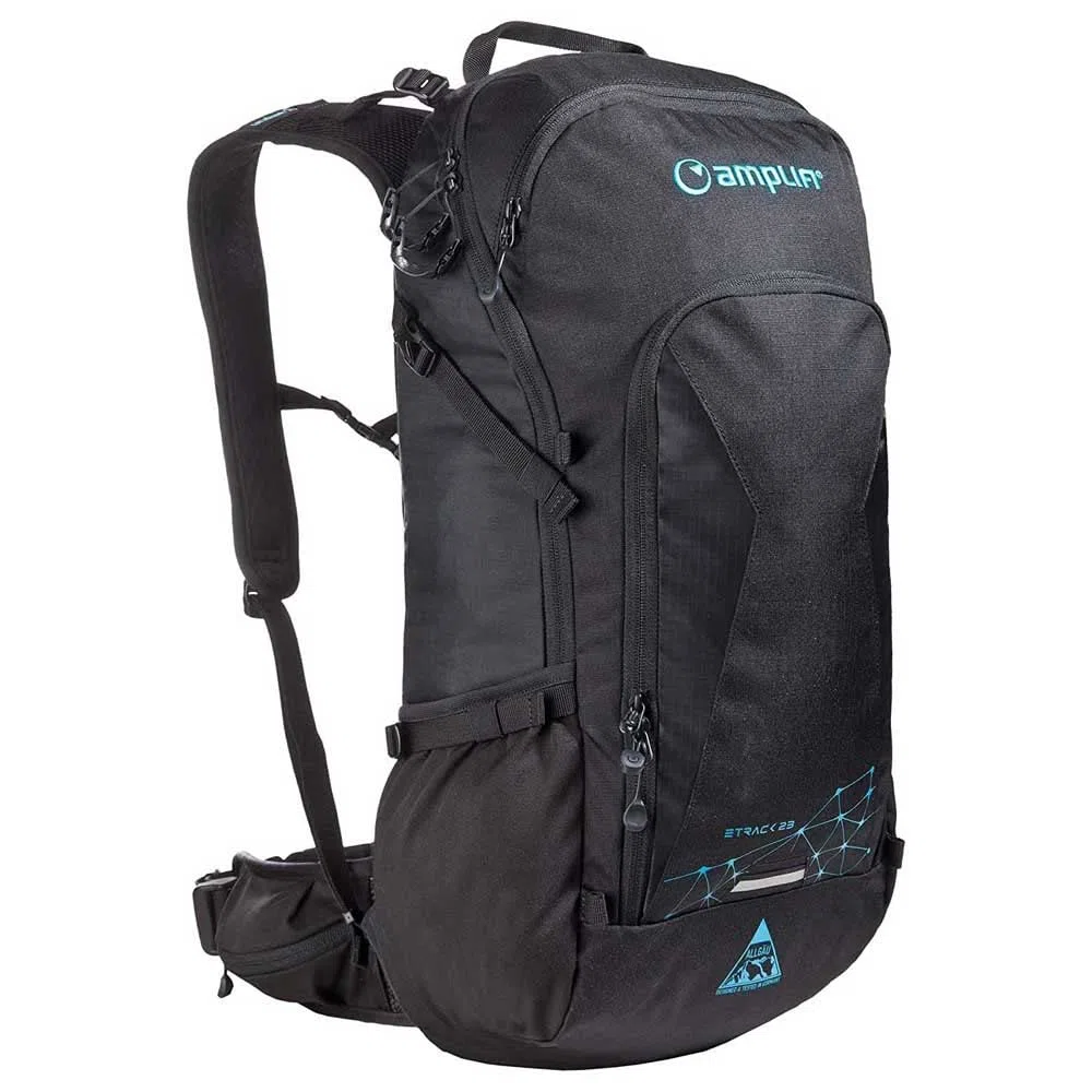 Amplifi E-Track 23 Bicicleta Mochila gris/negro