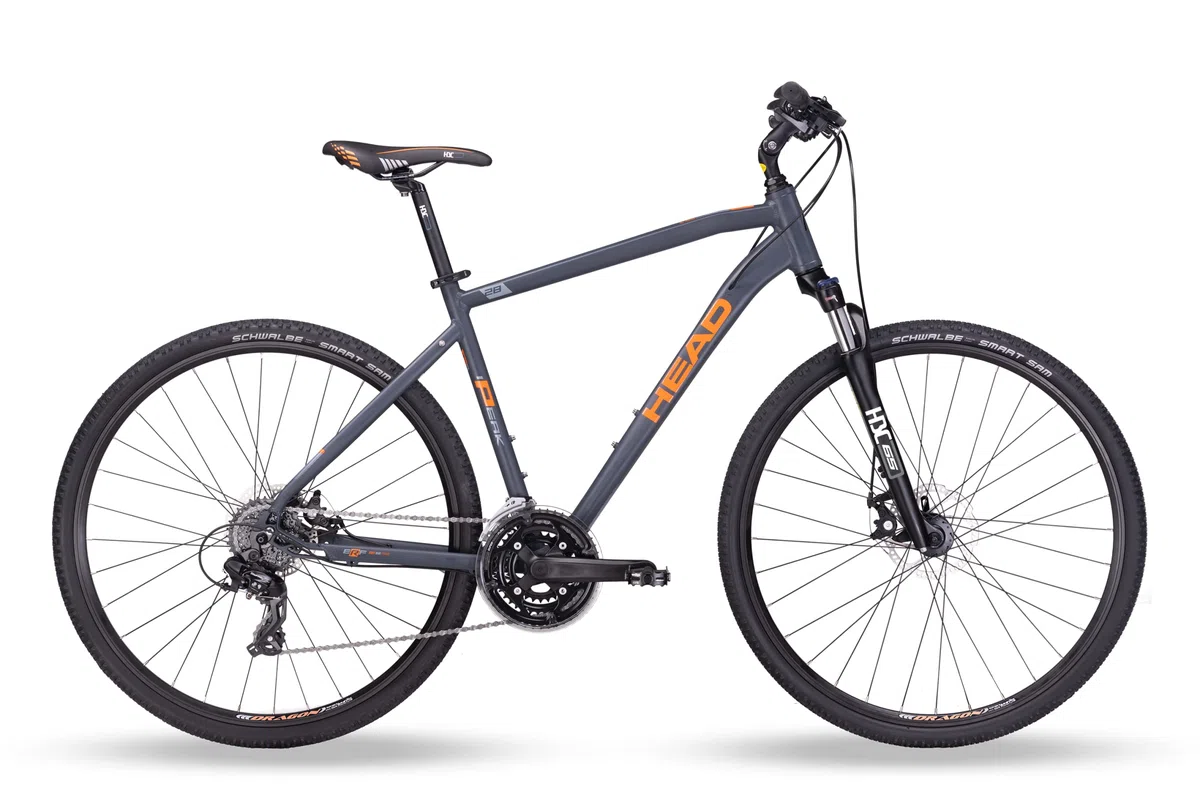 HEAD Unisex – Adultos I-Peak 1.0 Crossbike Mate Gris Naranja 50