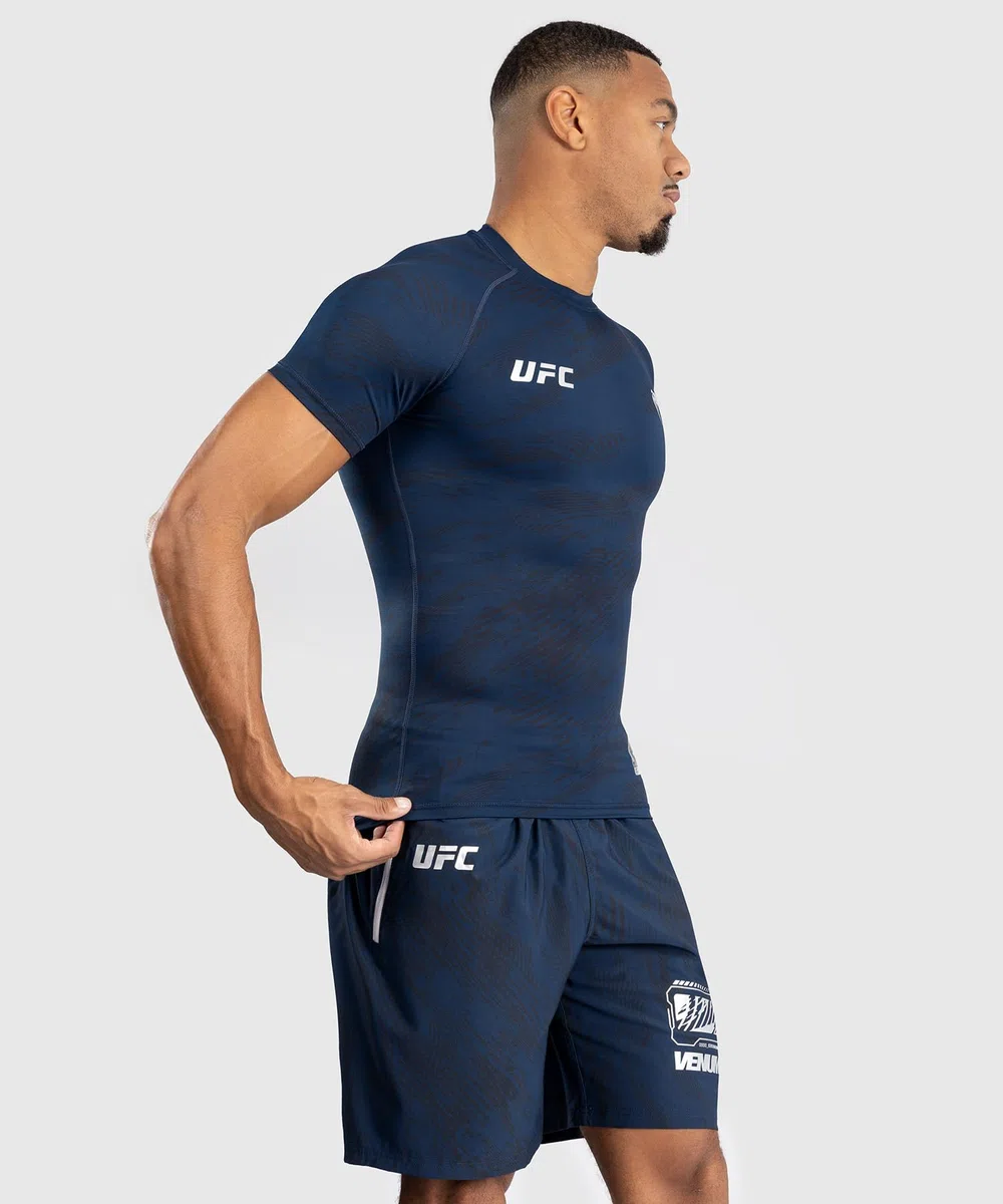 VENUM Fight Week Men's Performance Short Sleeve Rashguard Camisa de Guardia erup Hombre (Pack de 1)
