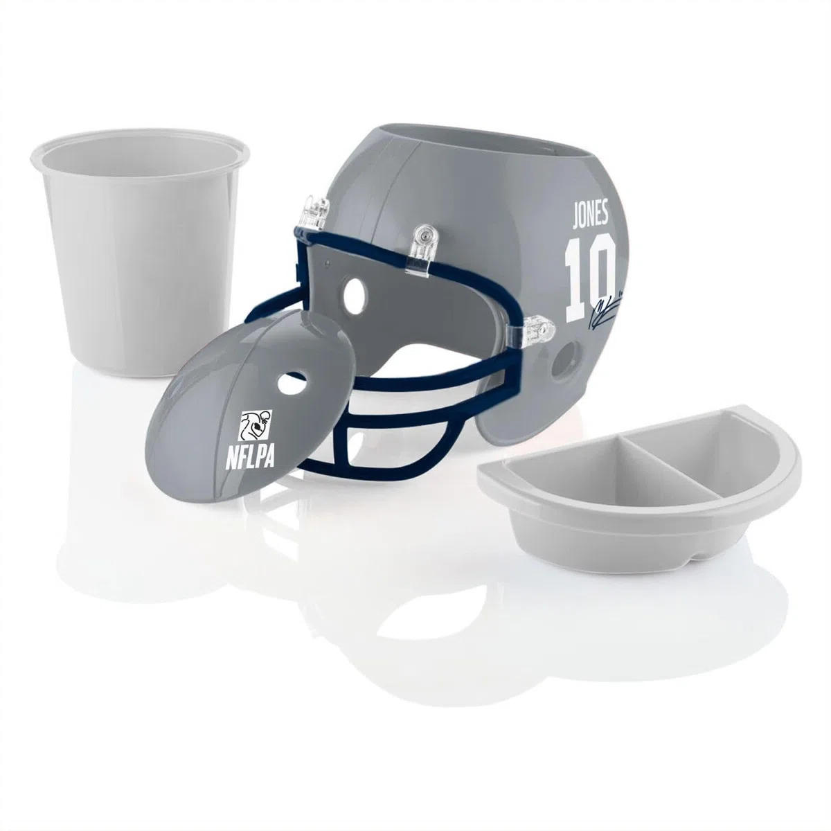 New England Patriots NFLPA American Football Snack - Casco para aperitivos