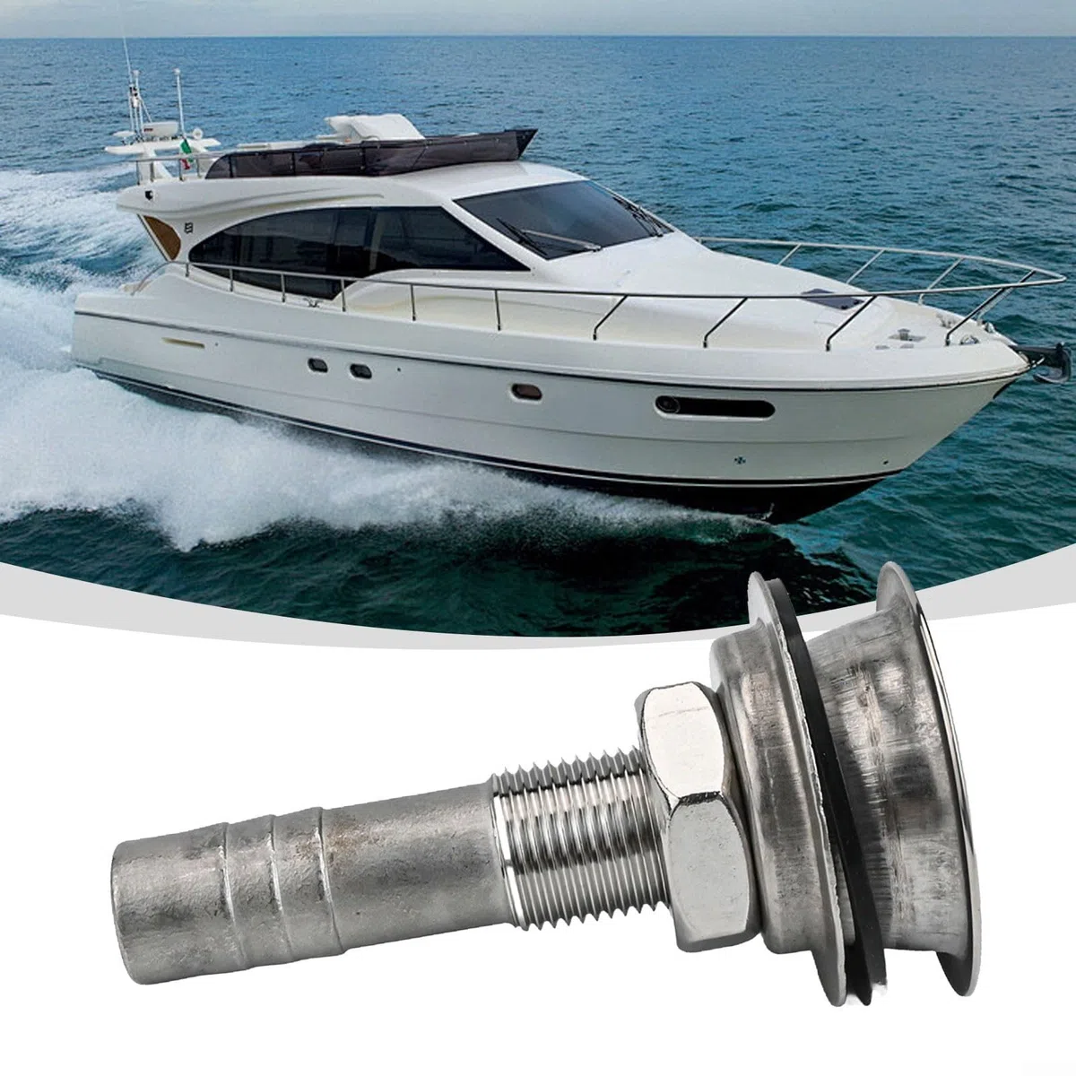 Ventilación del tanque de combustible para barco con diseño elegante, fabricado con material de acero inoxidable 316 resistente a la corrosión