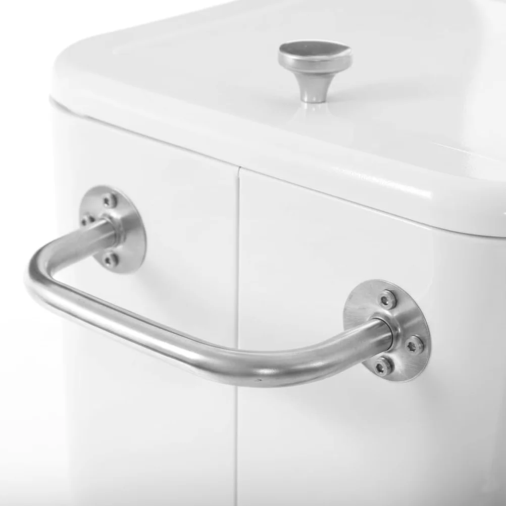 Nevera Porta Hielo para Barbacoa de Acero de 56 litros