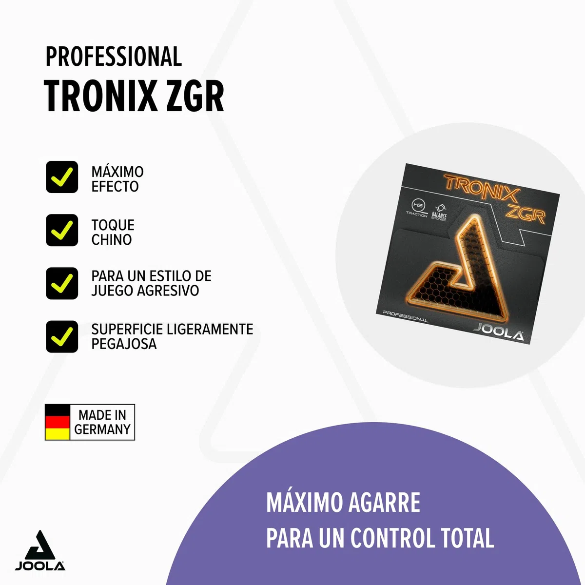 JOOLA Revestimiento Tronix ZGR