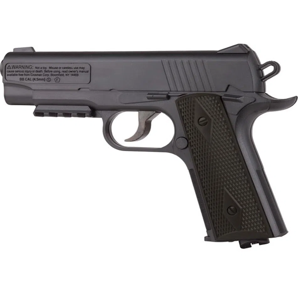 Crosman 1911 CO2 (4,5mm) | Pistola de Aire comprimido (balines de Acero). Arma de Co2. Calibre 4,5mm