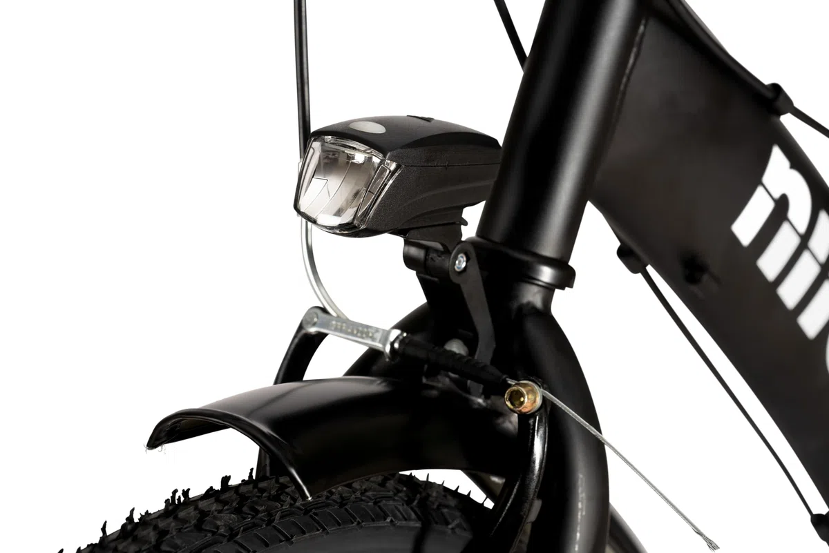 Nilox Bike Urban, Bicicleta Adulto Unisex con Cuadro de Acero, Bicicleta Carretera con Cambios Shimano y Frenos V-Brake, Bici de 26"