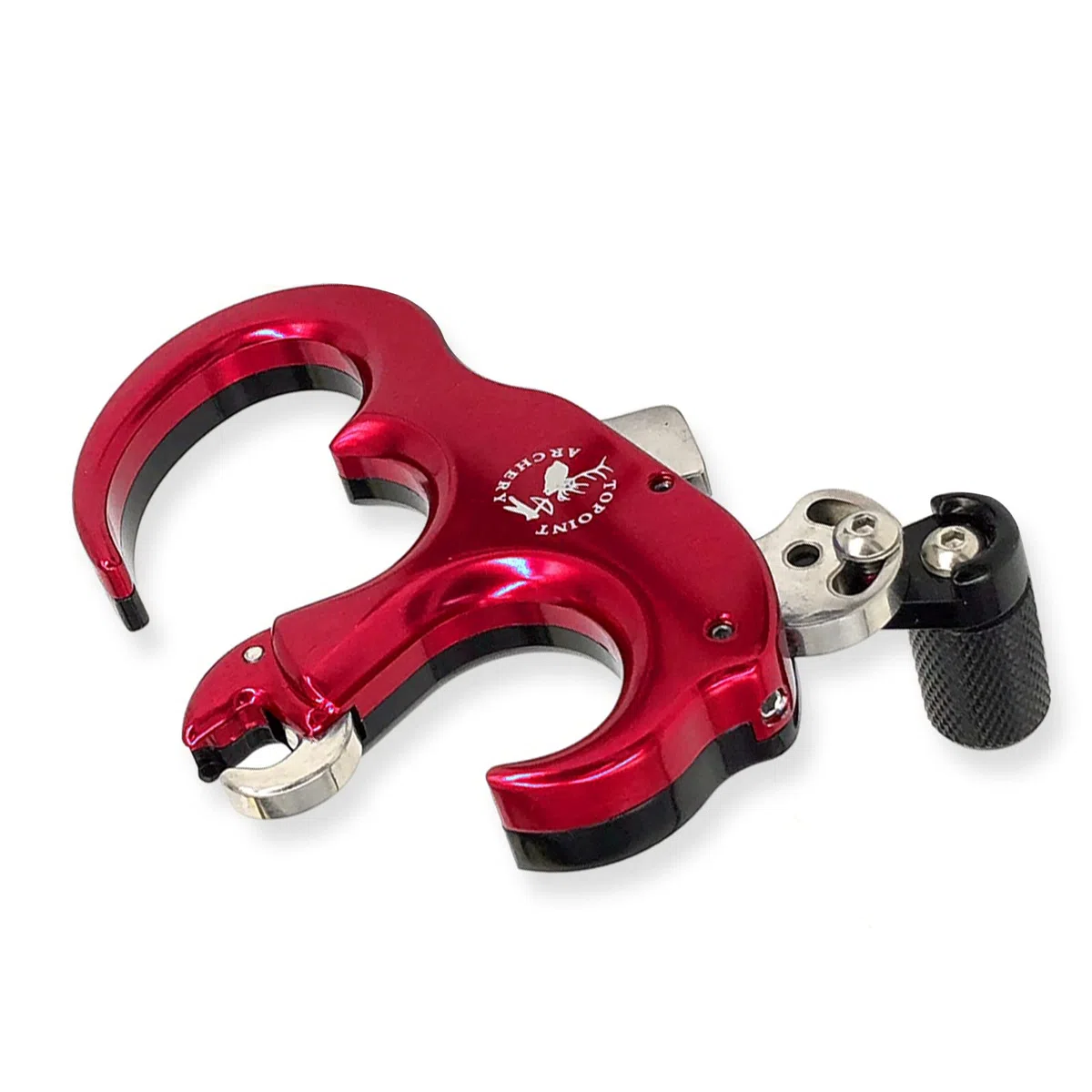 Ayuda de liberación de Arco Compuesto Liberación del Pulgar 3/4 Dedos Ajustable Disparador Automático de Lliberación del Pulgar de Tiro con Arco para Entrenamiento de Caza