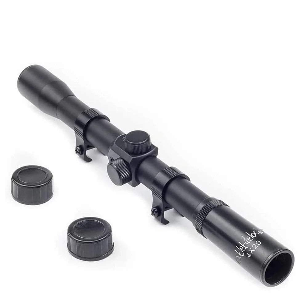 Carabina Perdigón Deltafox GT 3 Julios + Visor Outletdelocio 4x20. Calibre 5,5mm. + Funda + Balines. 23054/52613