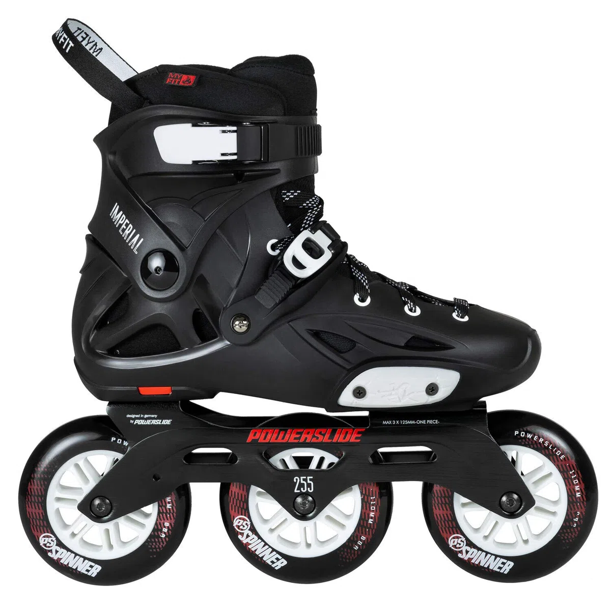 Powerslide Imperial 110 Inline Skate 2019 Black Crimson
