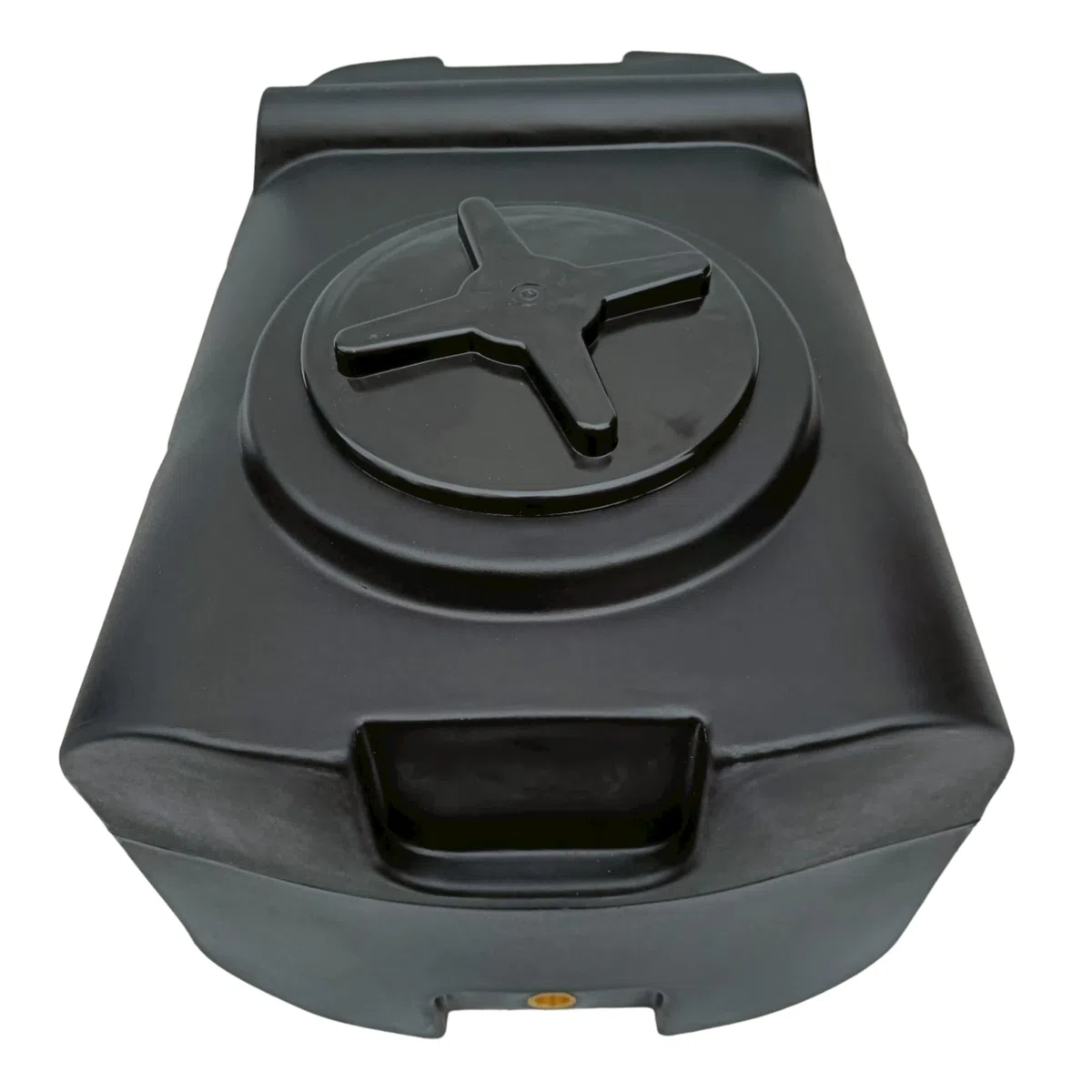 Varile Depósito de Agua Potable de 100 l, sin bisfenol A, Rosca de latón integrada de 3/4", Apto para Alimentos (Negro)