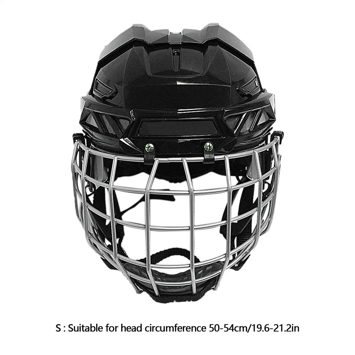 Cascos de hockey juveniles – Protección facial para hockey en carretera y hockey sobre hielo | Cascos de portero transpirables para patines y equipos de hockey. Protección de cabeza duradera, cómoda y