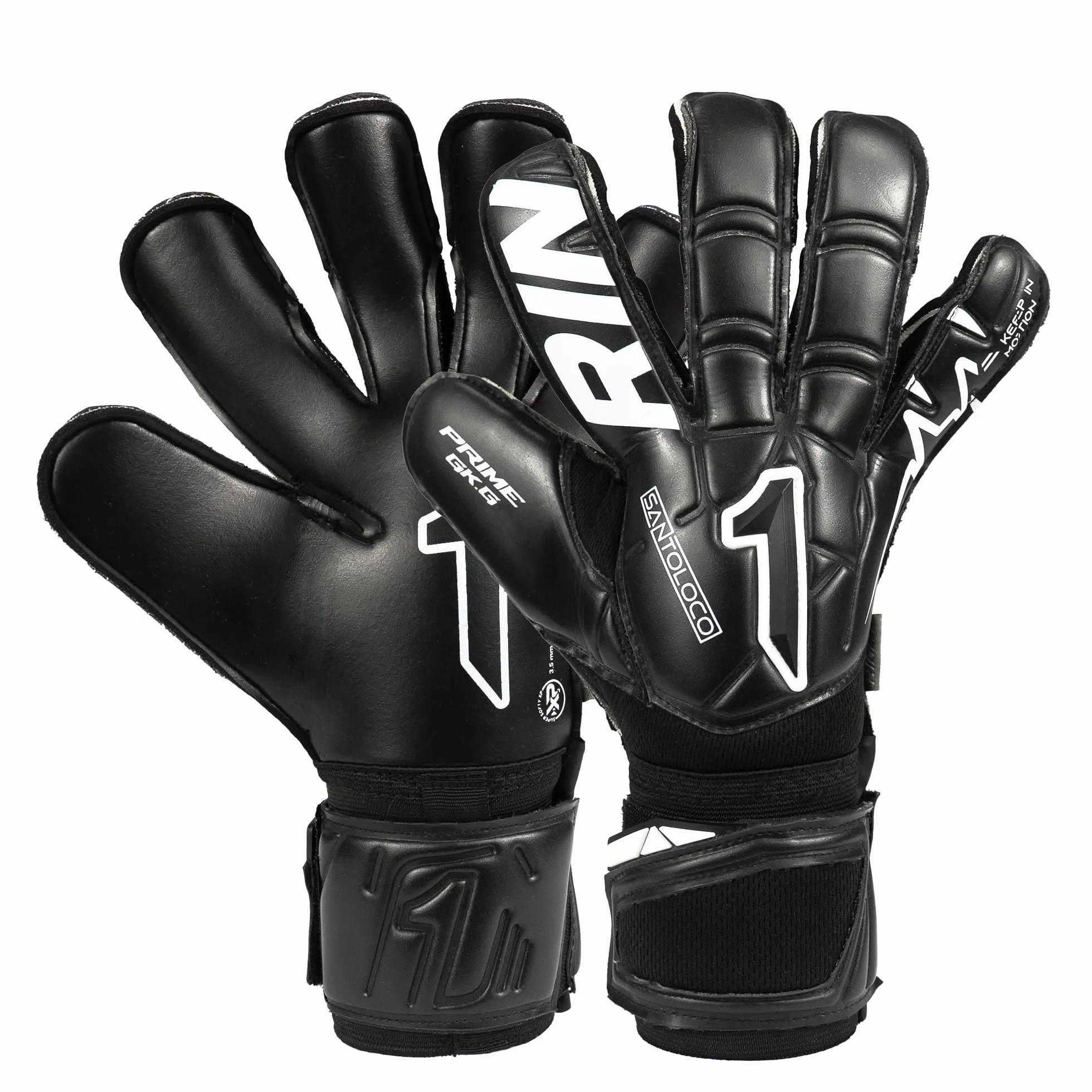 Rinat Santoloco Prime Guantes de Portero, Unisex Niños