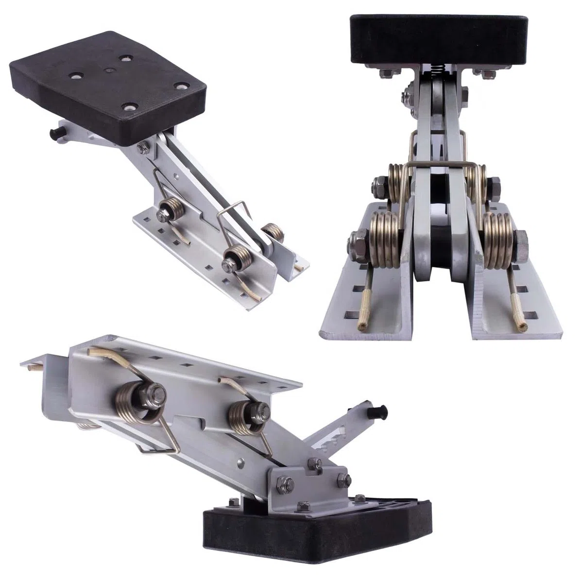 Nisorpa Soportes de motor de barco – hasta 20 hp, carga de 110 libras, soporte fuera de borda para transom, soporte de motor fuera de borda para 2 tiempos
