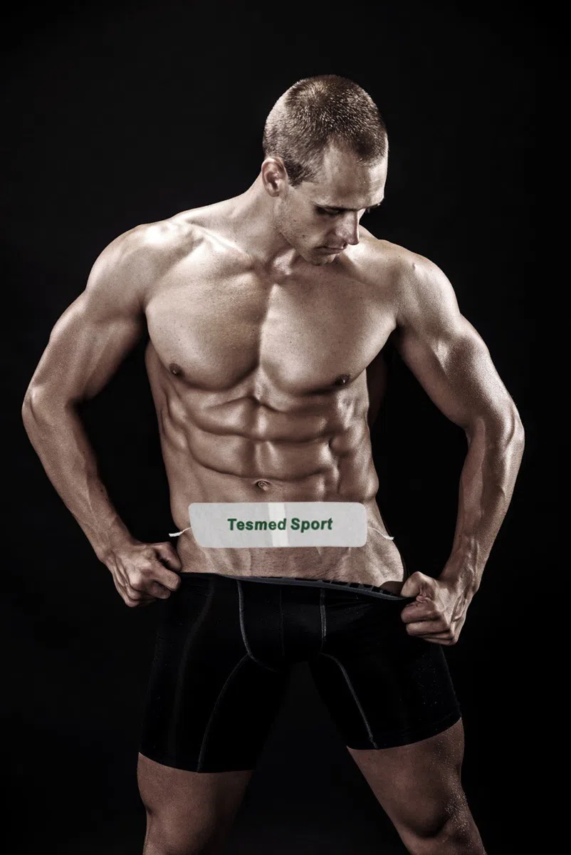 TESMED SPORT: electrodo autoadherente para electroestimulador - ideal para abdominales