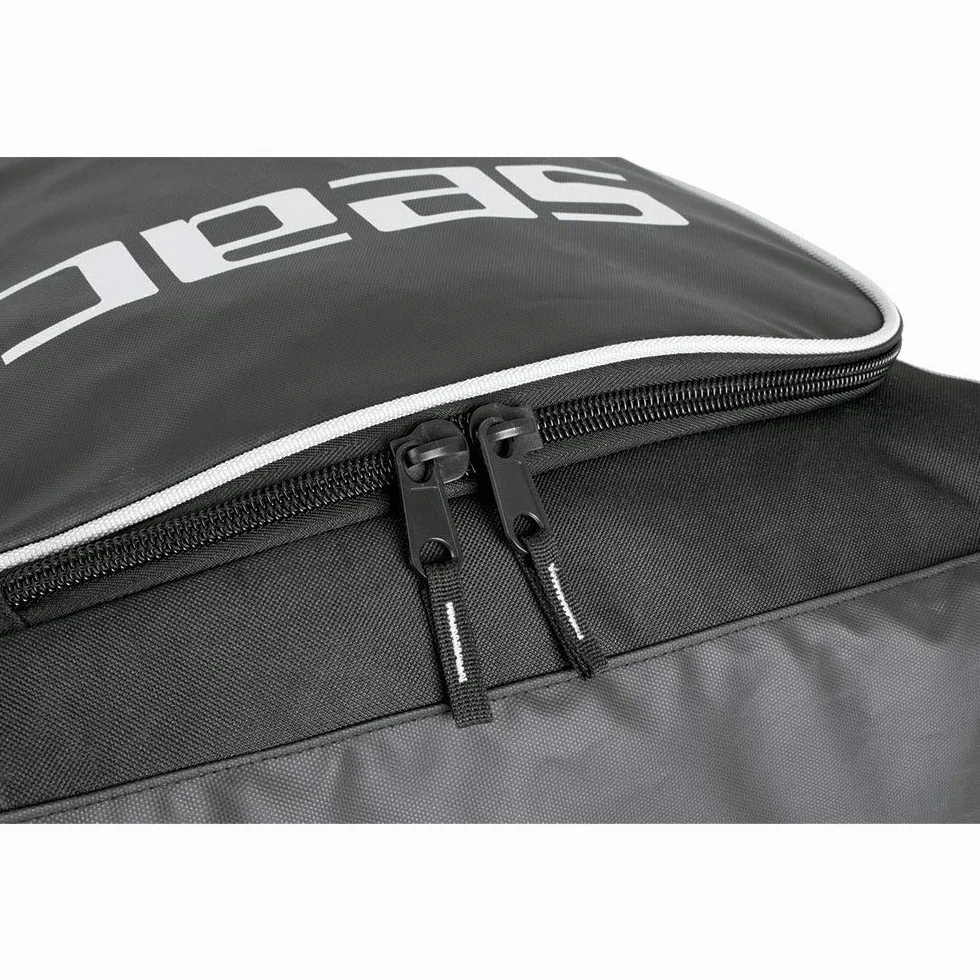 SEAC SUB 8002908432664, Bolsas Con Ruedas Unisex Adulto, Negro, 130 Lt
