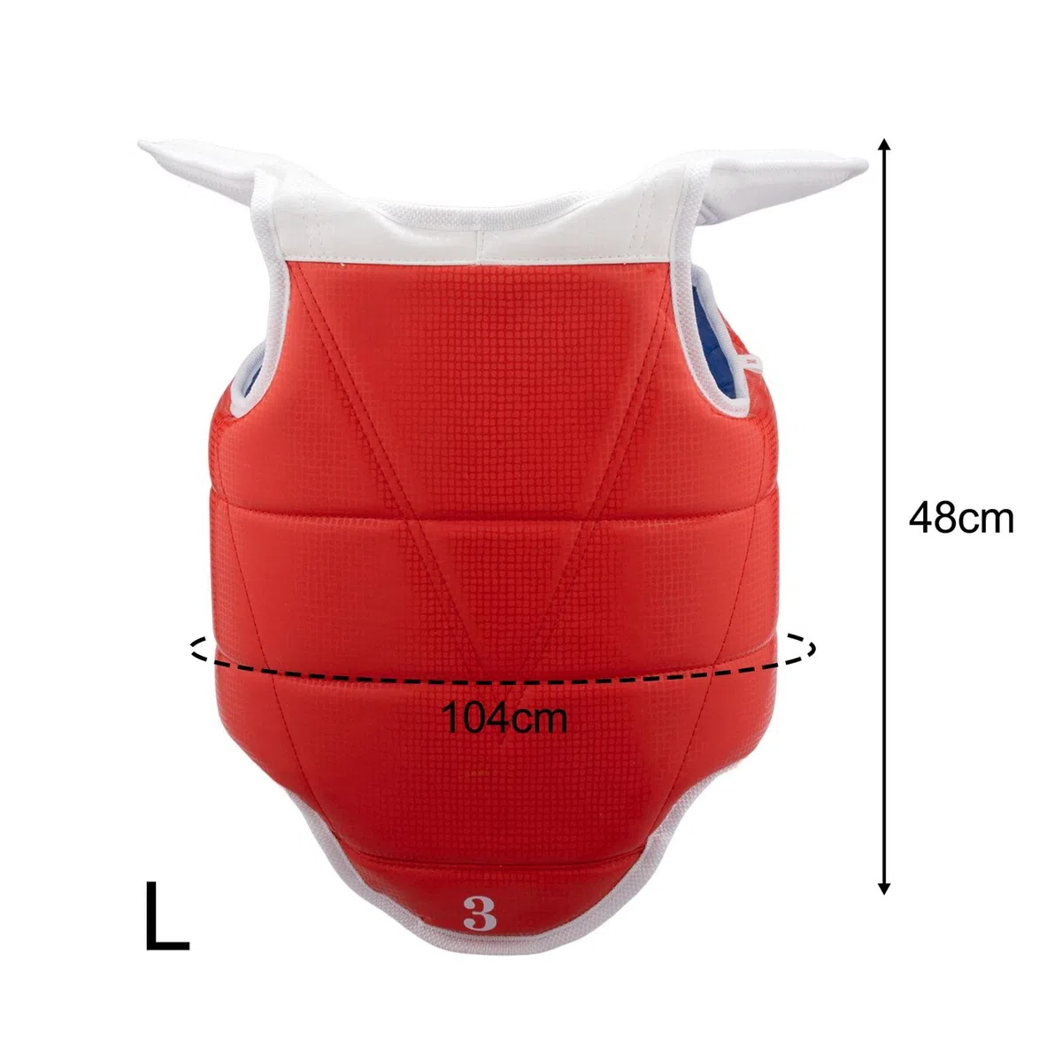 Taekwondo Protector Vest Belly Rib Protector Cuerpo para Adultos Kickboxing MMA Body Boxing