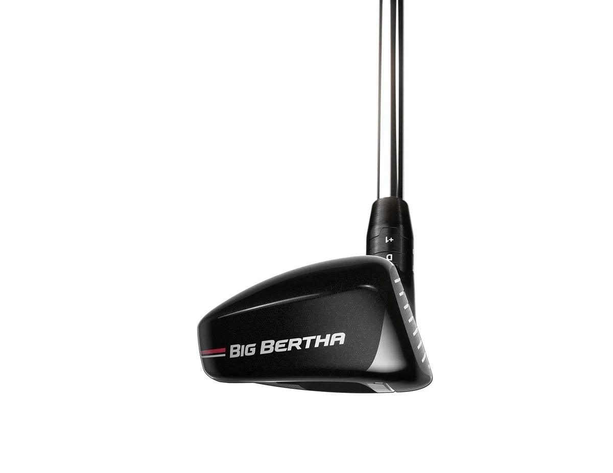Callaway CG Hy Big Bertha 23 Palos híbridos de Golf, Hombres, Negro/Rojo