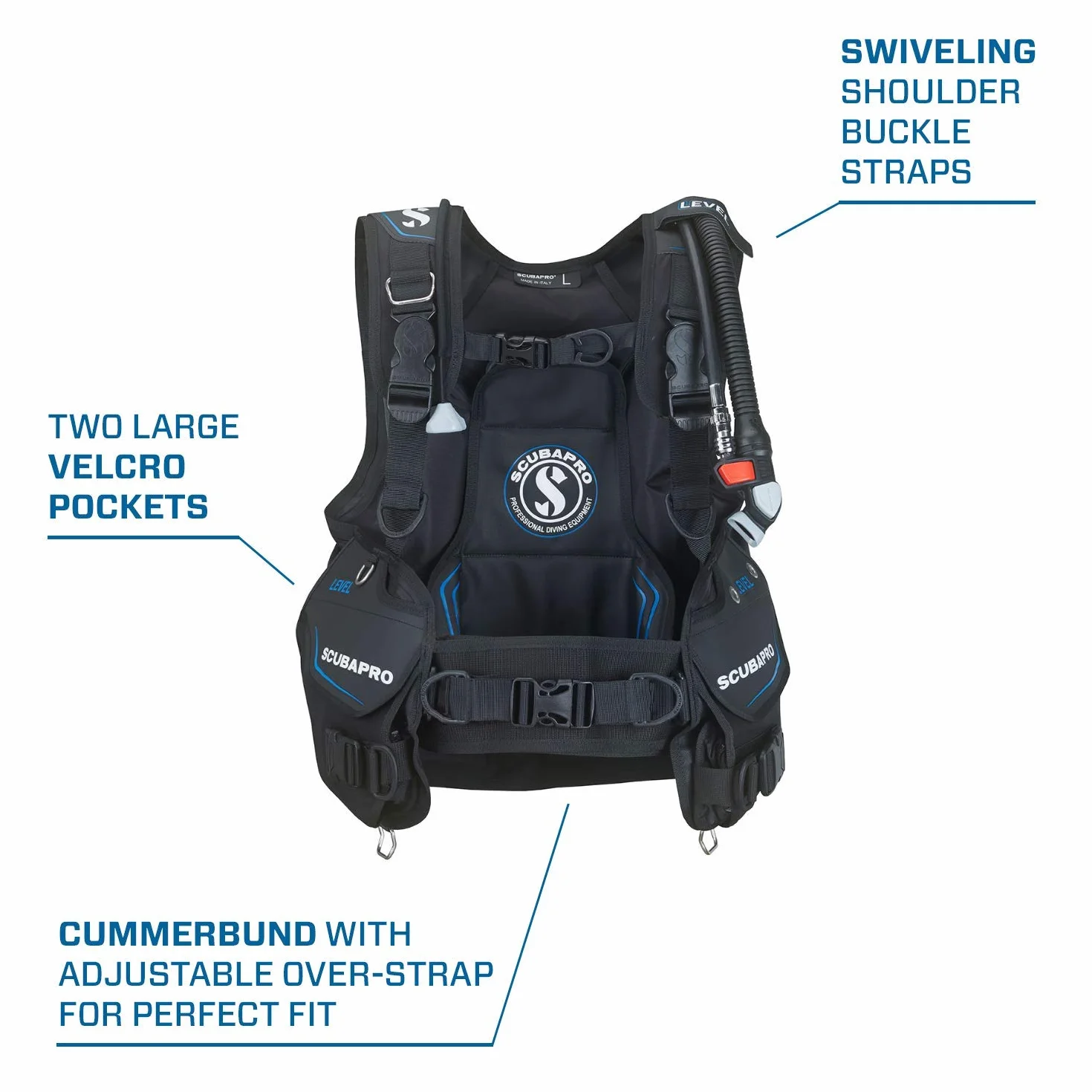 SCUBAPRO Nivel Quick Cinch Diving BCD