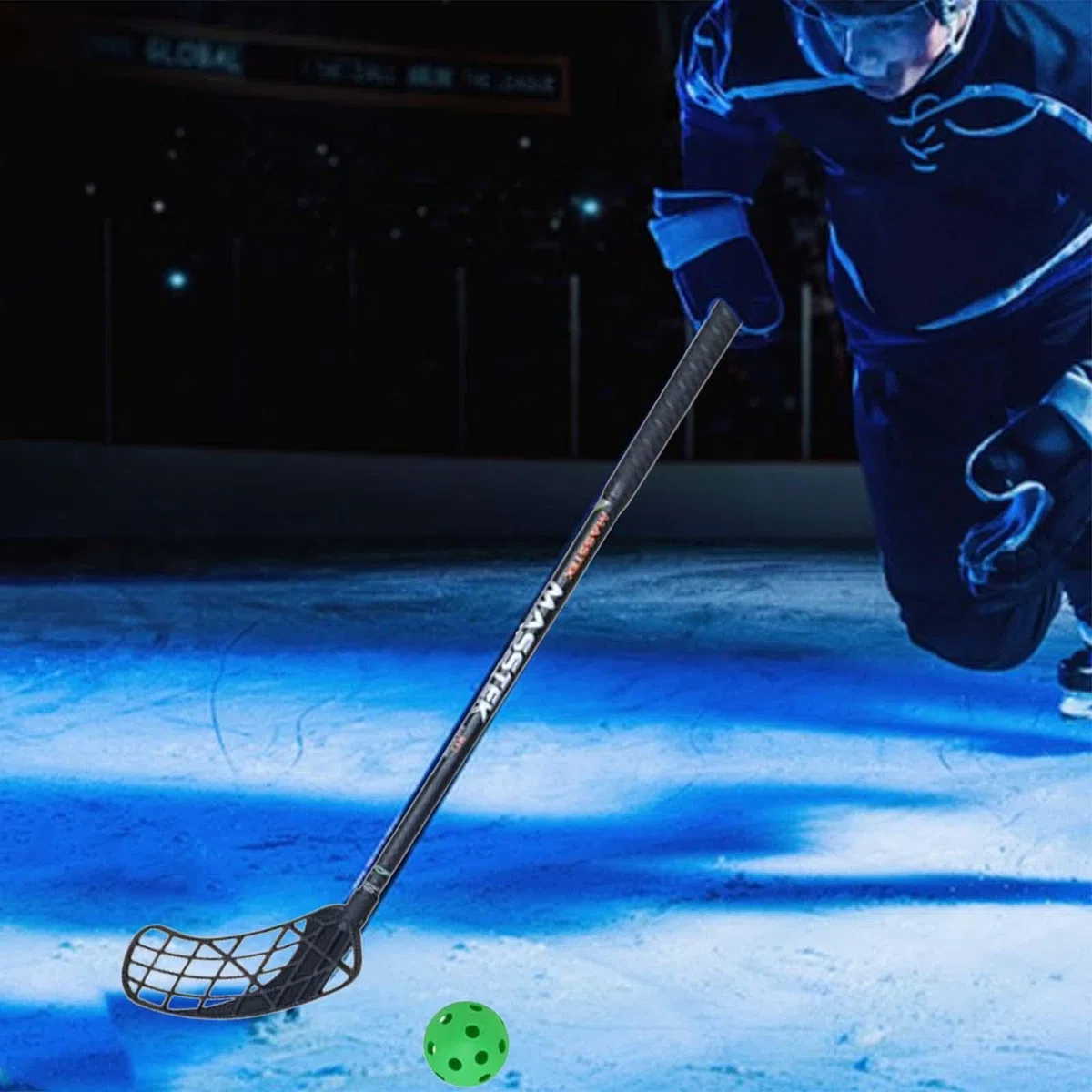 Oshhni Floorball Stick Indoor Hockey Stick Equipo de Entrenamiento para Deportes al Aire Libre en Interiores