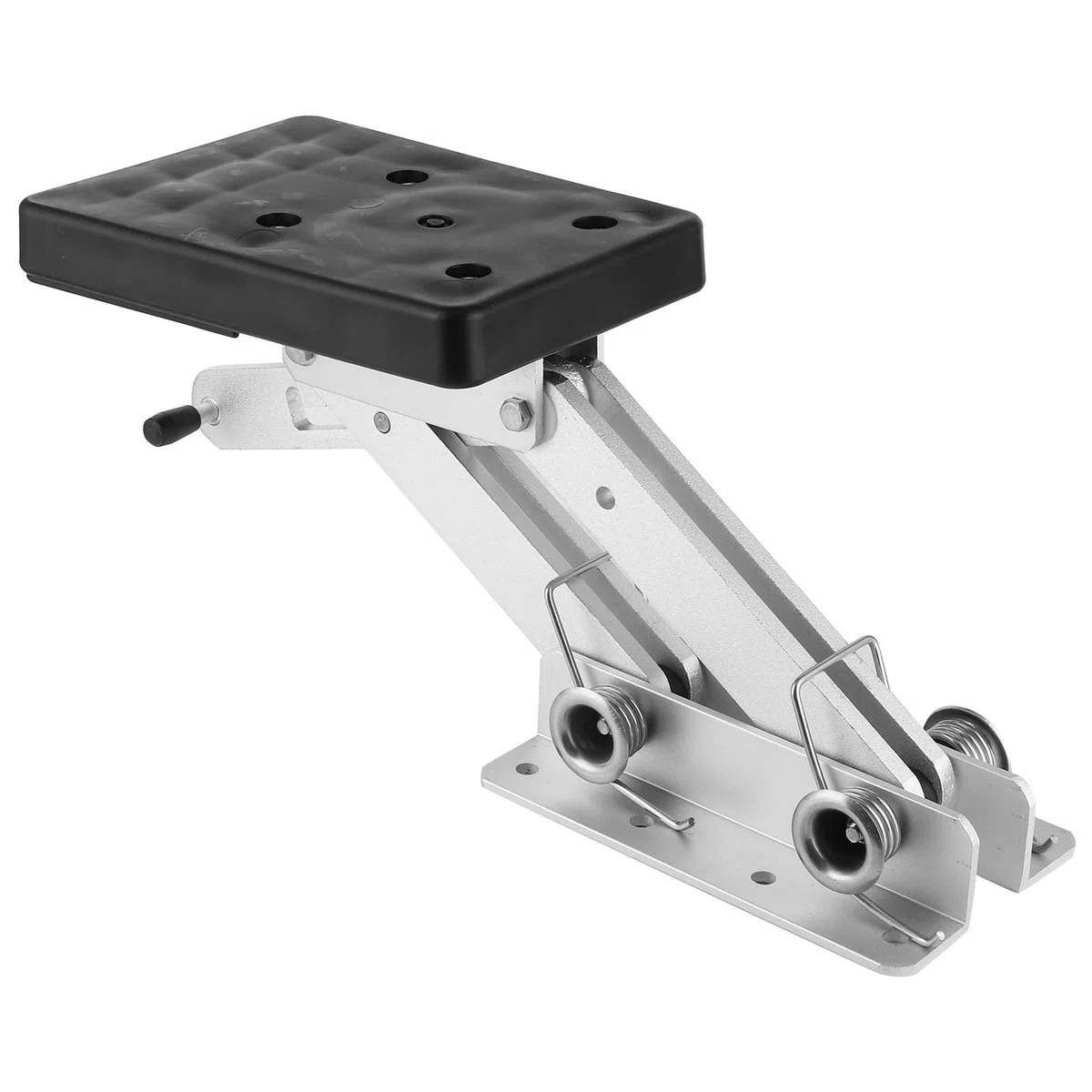 Akozon Soporte del motor fuera de borda Construcción de aluminio anodizado Montaje ajustable para motores auxiliares Kicker de 2 tiempos y