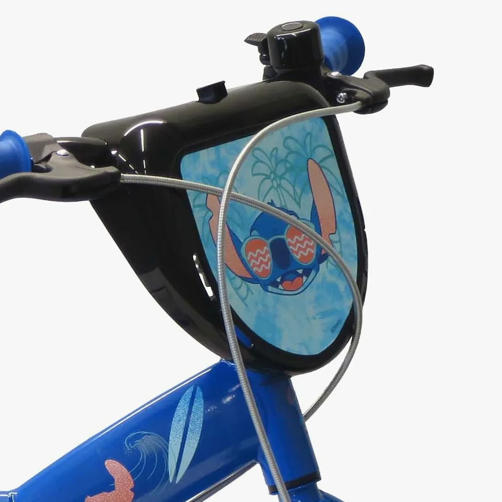 Volare Bicicletta Pollici Di Bicicleta de 14 Pulgadas de Stitch, Bebés niños, Turquesa