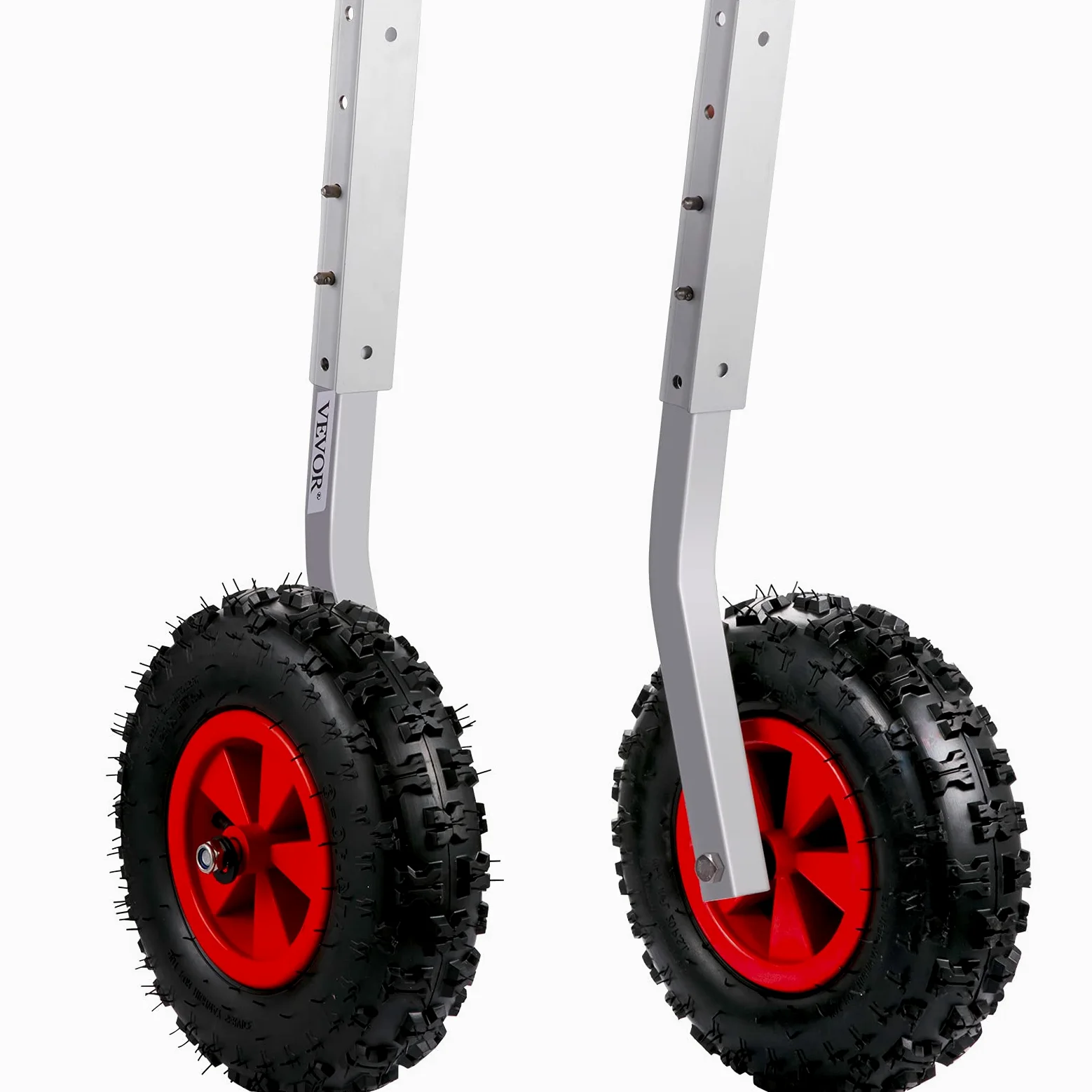VEVOR Ruedas de Lanzamiento para Lancha de Barco 12" / 30,5 cm Ruedas de Botadura de Barco 500 lbs / 227 kg Rueda Dolly de Bote Inflable Aleación de Aluminio para Barco Inflable, Kayak, Bote de Vela