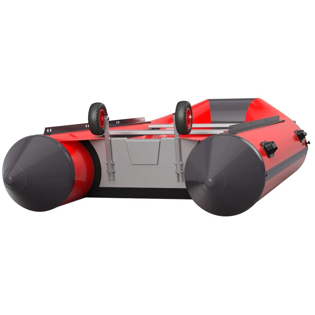 SUPROD Ruedas de Lanzamiento Ruedas de botadura de Bote para Transporte Plegable Acero Inoxidable ET200