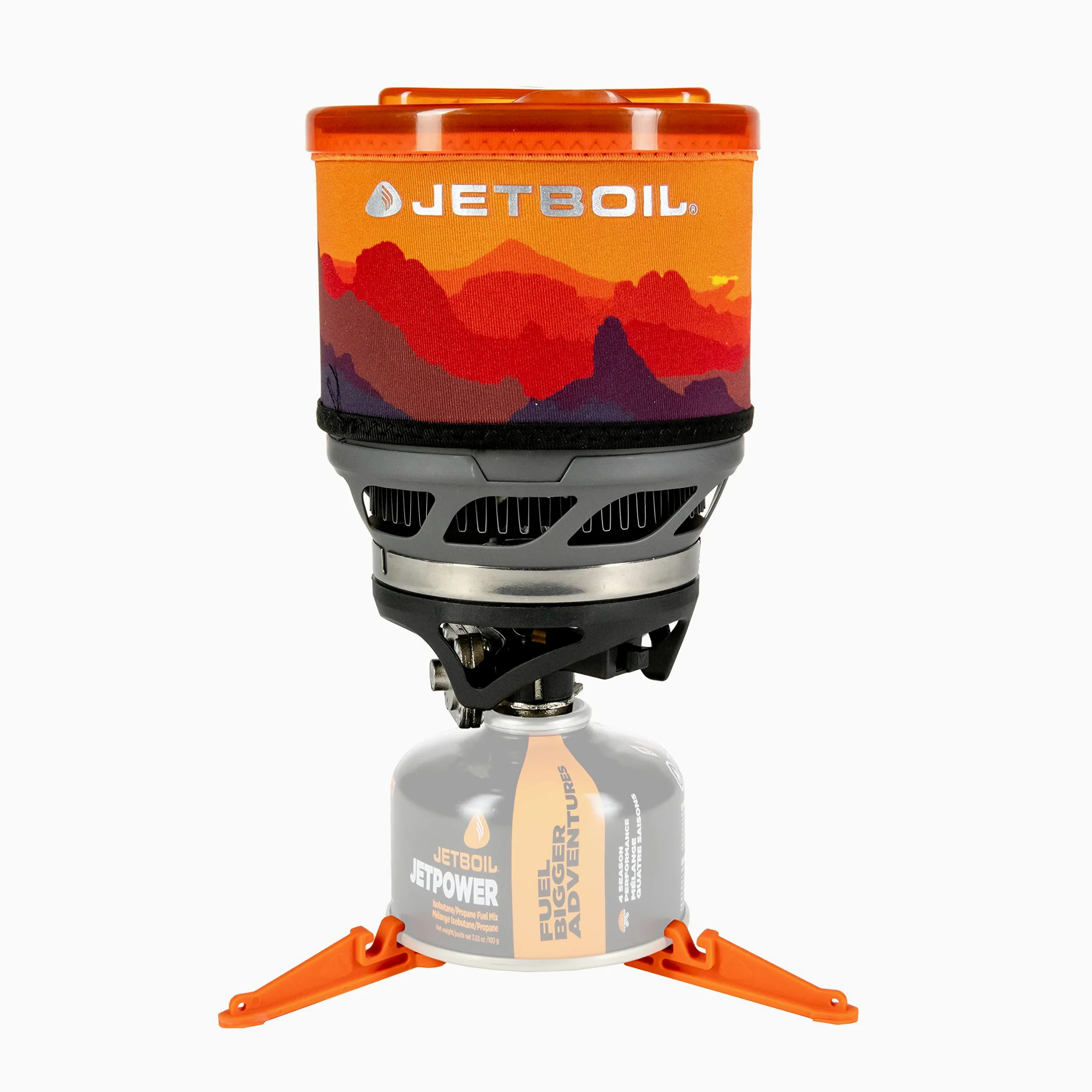 Jetboil MiniMo - Estufa de Camping y mochilero con Control de Calor Ajustable