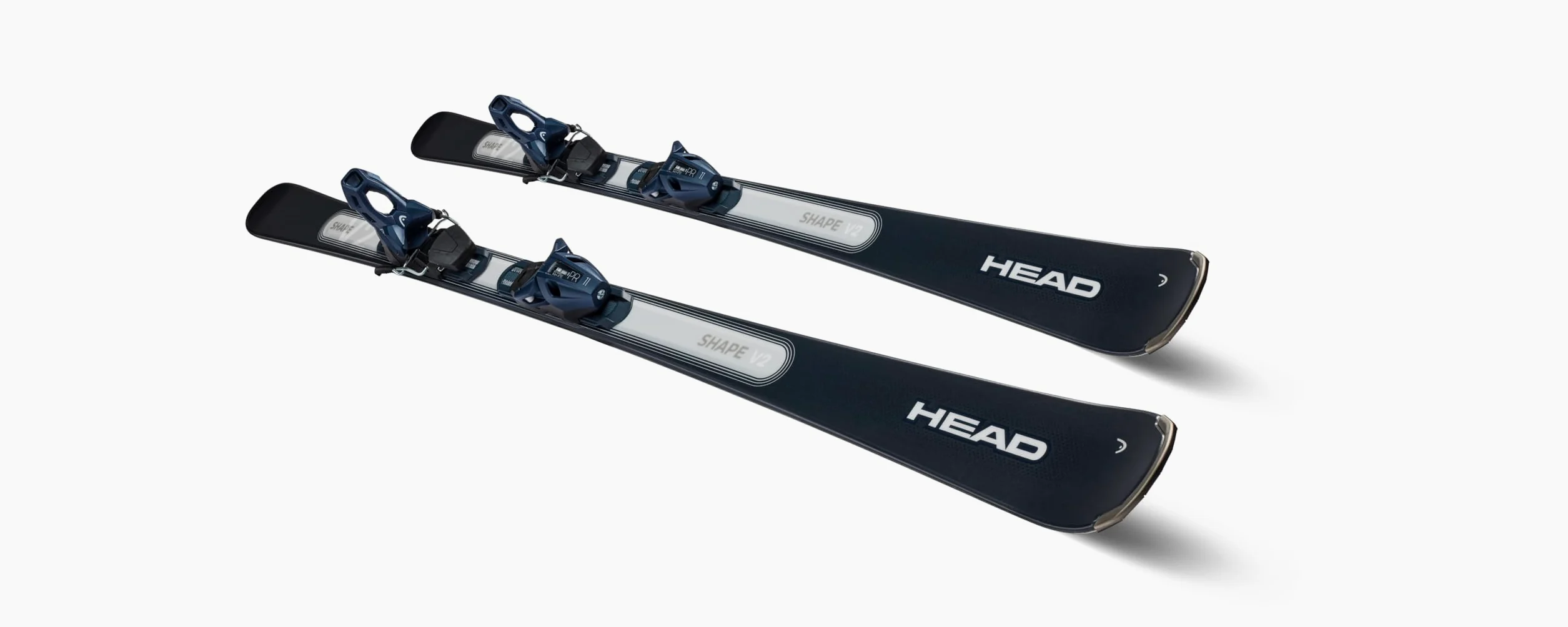 HEAD Shape V2 para Principiantes a Avanzados - Esquí para Hombres y Mujeres - Giro Fácil y Control Máximo - Fijación Premontada